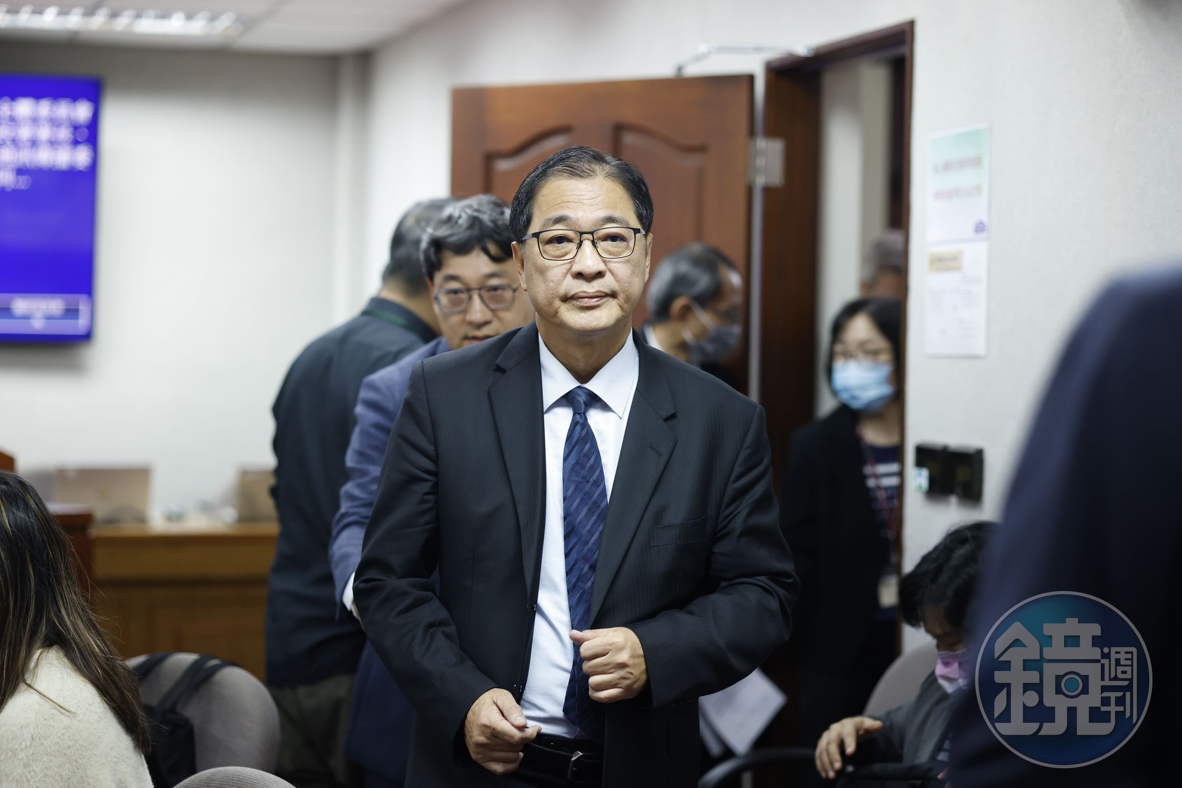 鄭銘謙今赴立法院備詢前強調,押人取供的說法是子虛烏有。
