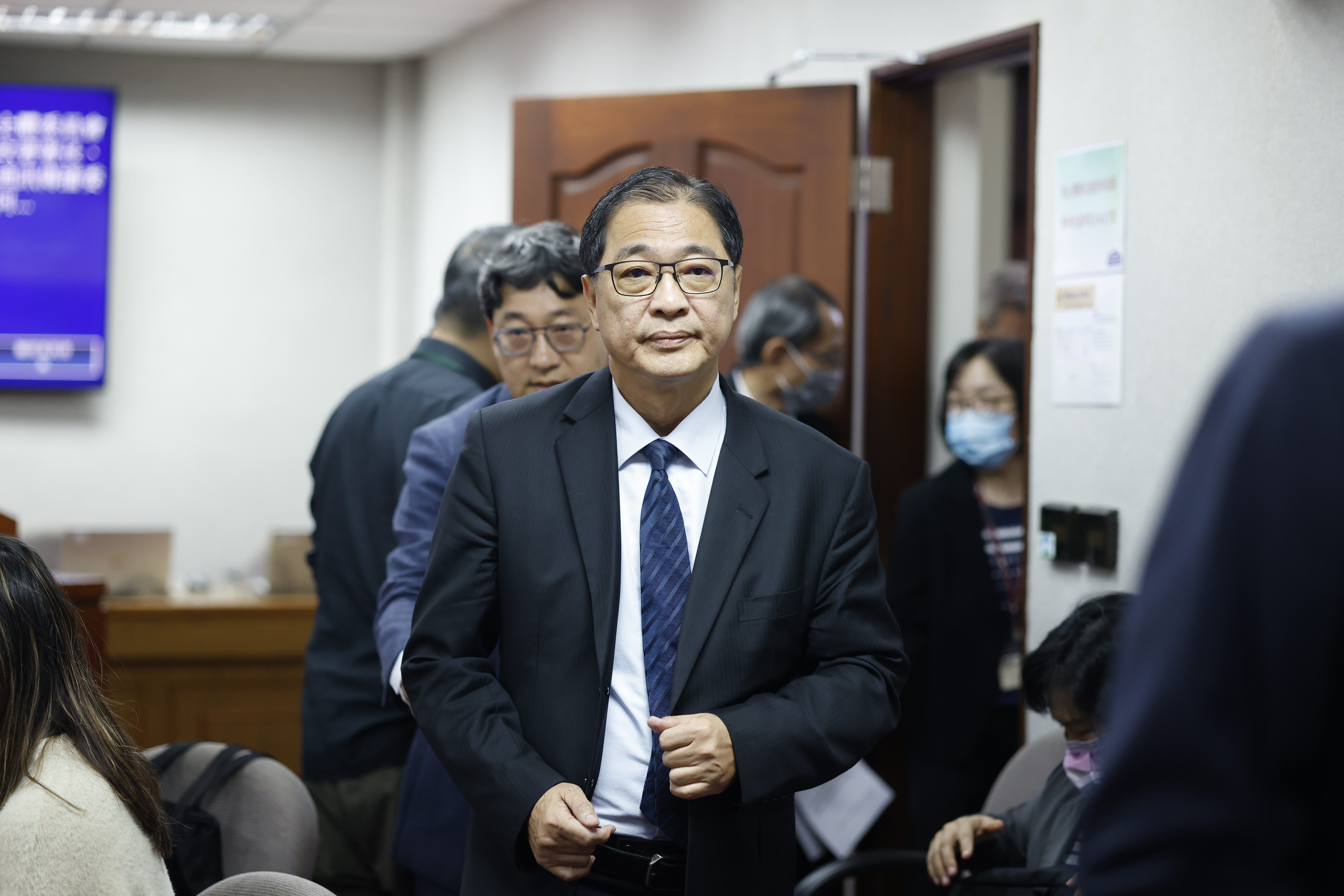 鄭銘謙今赴立法院備詢前強調，押人取供的說法是子虛烏有。