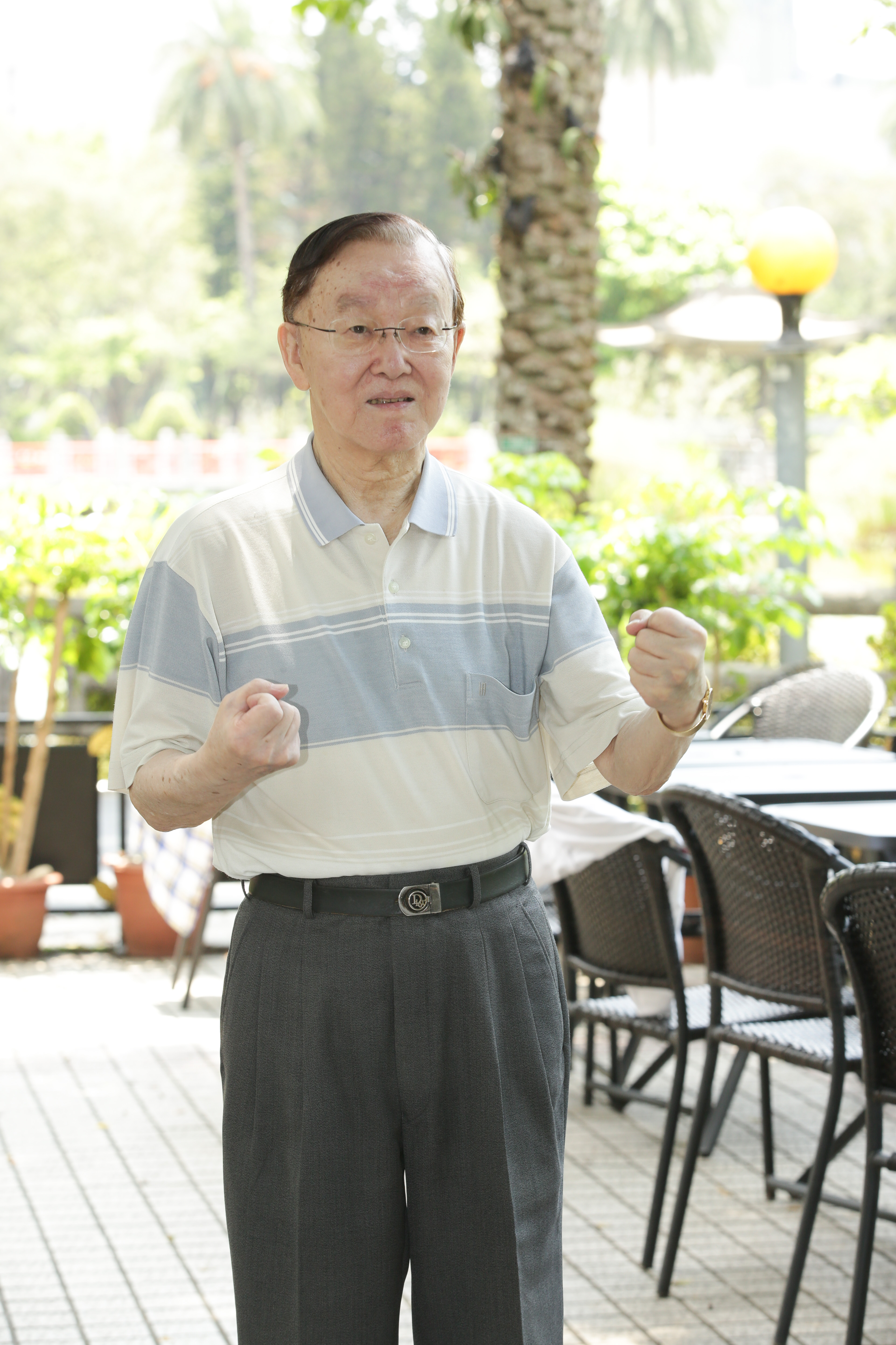 盛竹如難得現身拍攝公益。