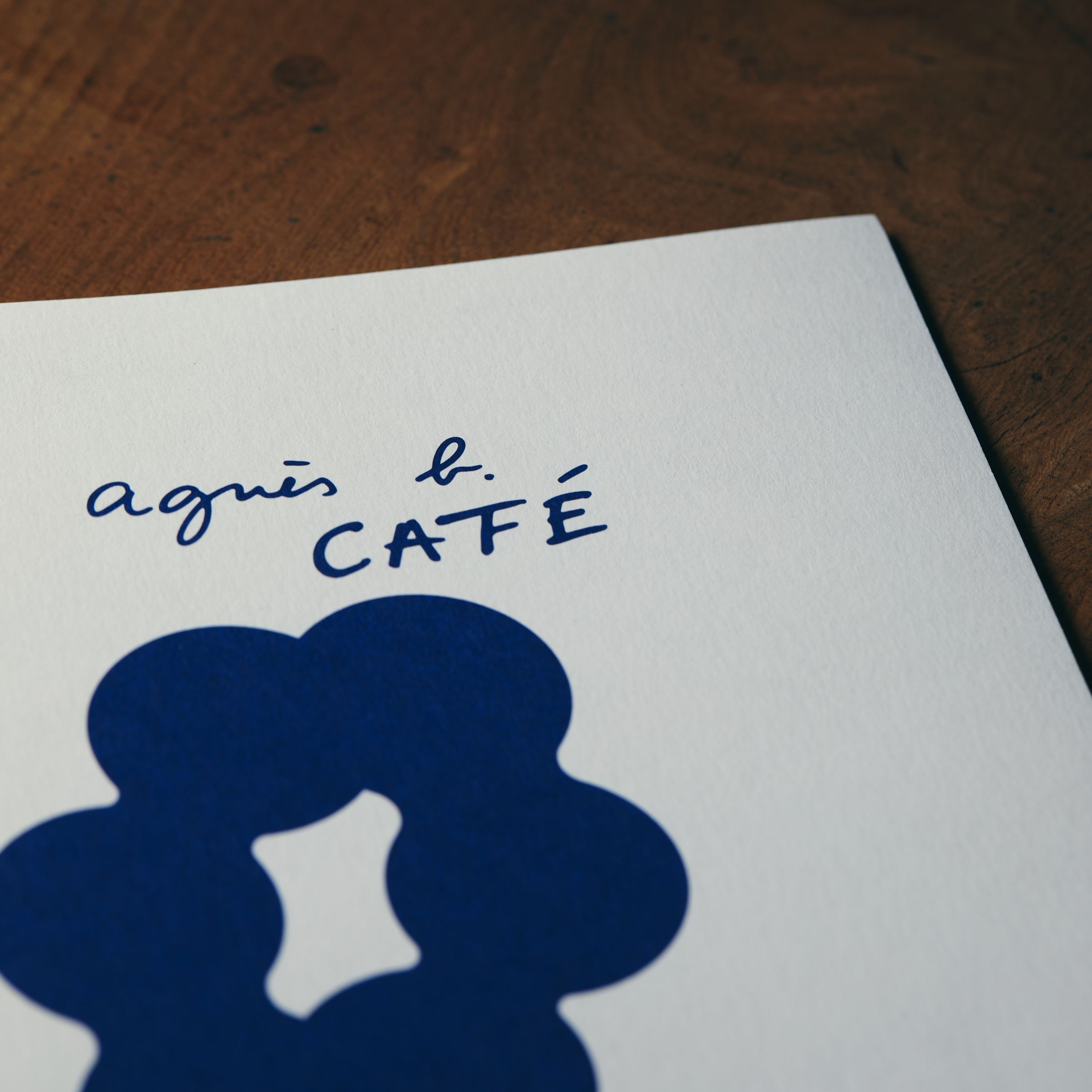 Gion Café菜單封面。(agnès b.提供)