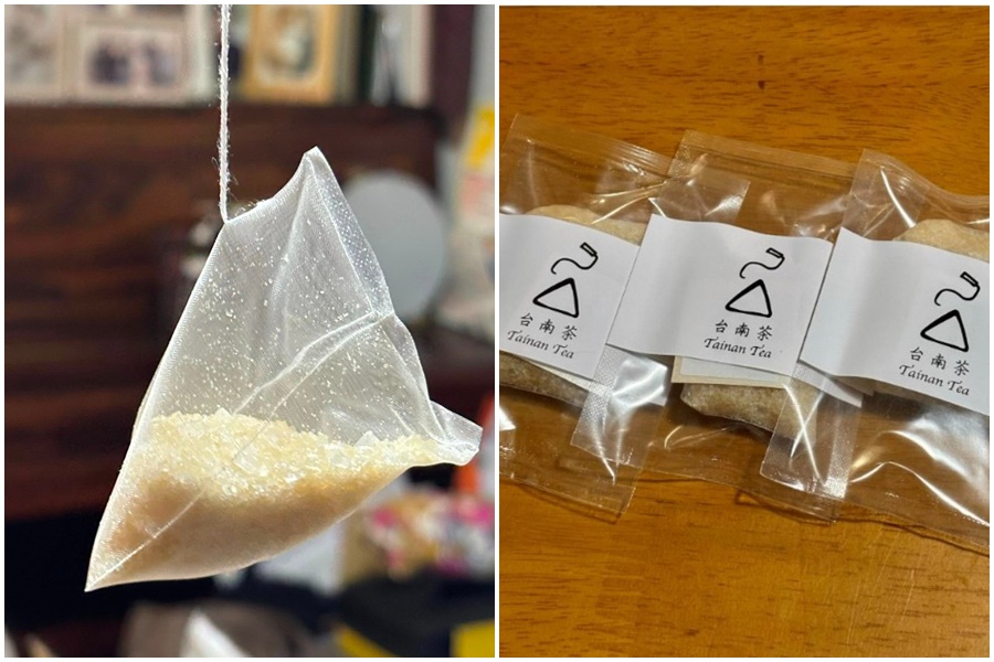 池田喬俊開箱「台南茶」的伴手禮，讓他驚呼「這不是台糖的二砂吧？」（翻攝Threads）