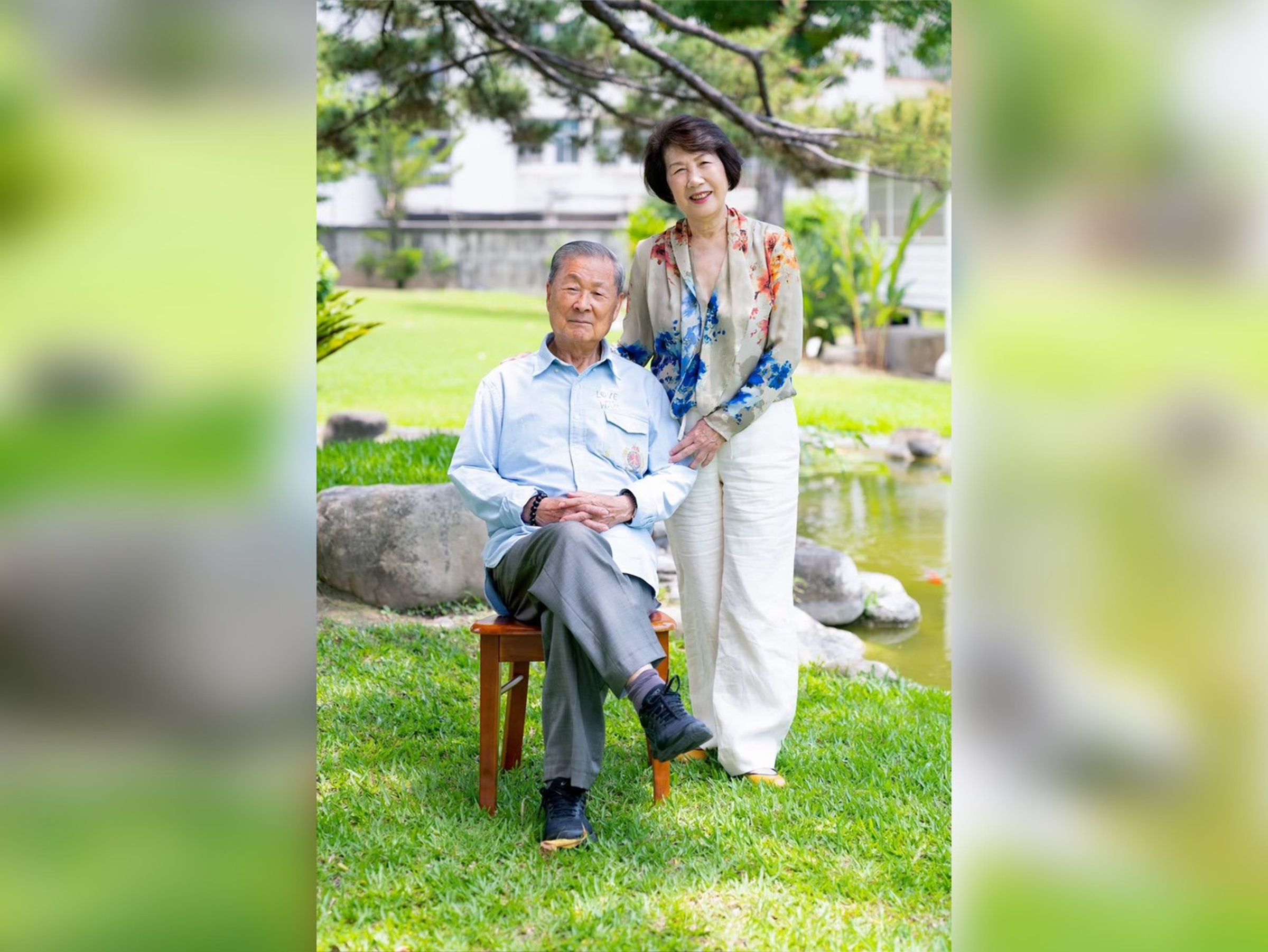 饒慶鈴父親饒穎奇辭世，享耆壽93歲。（翻攝饒慶鈴臉書）