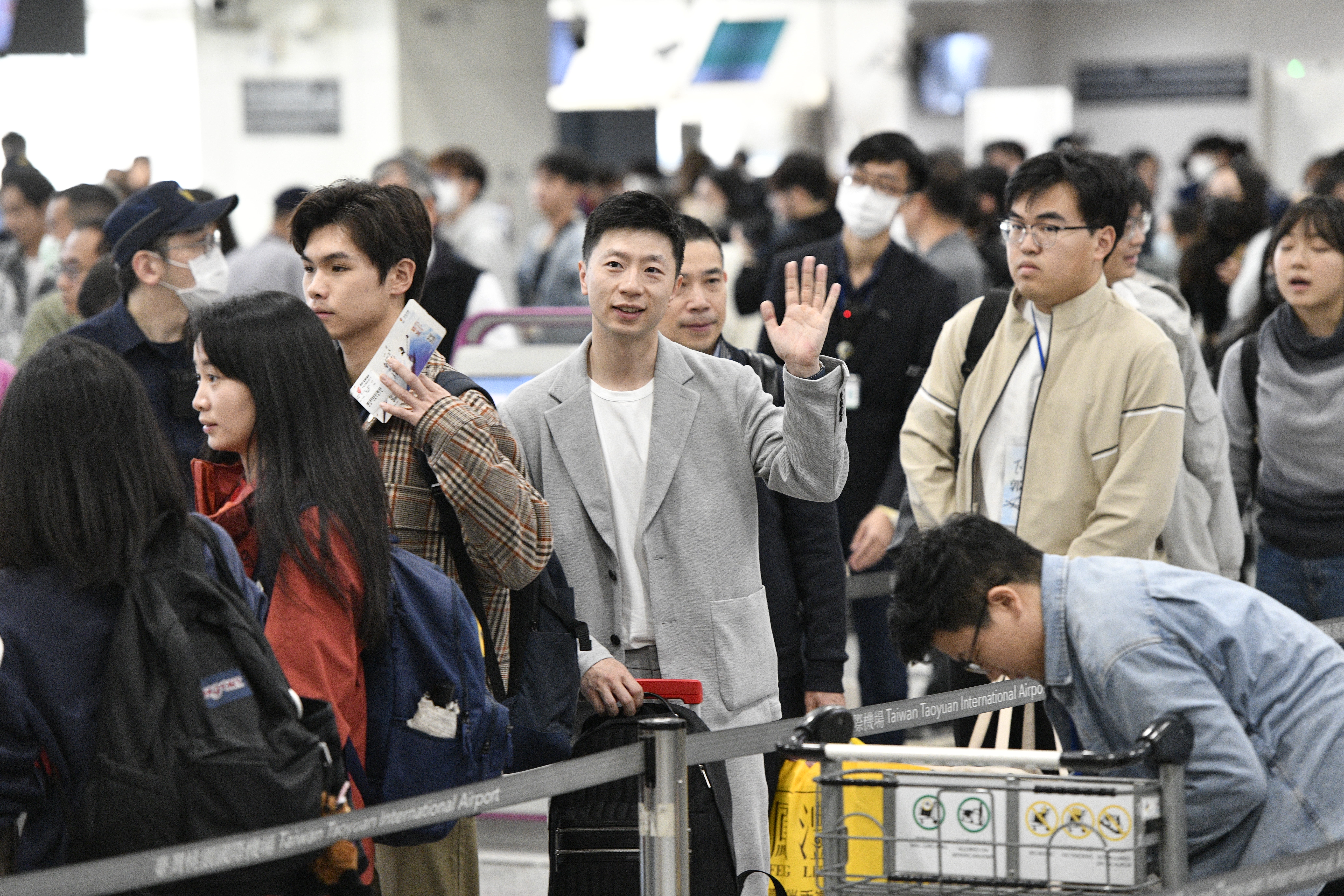 馬英九基金會邀請的中生團已於昨日返回中國。