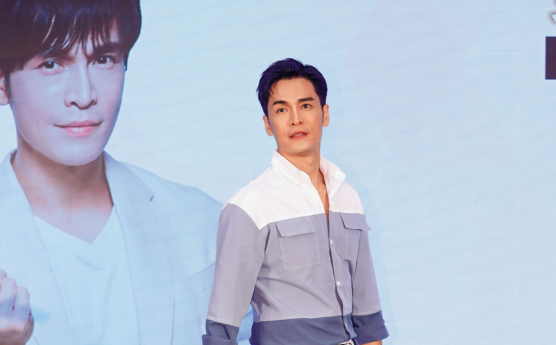 男團出身的Gino近年投身演出八點檔，屢屢傳出爭議。