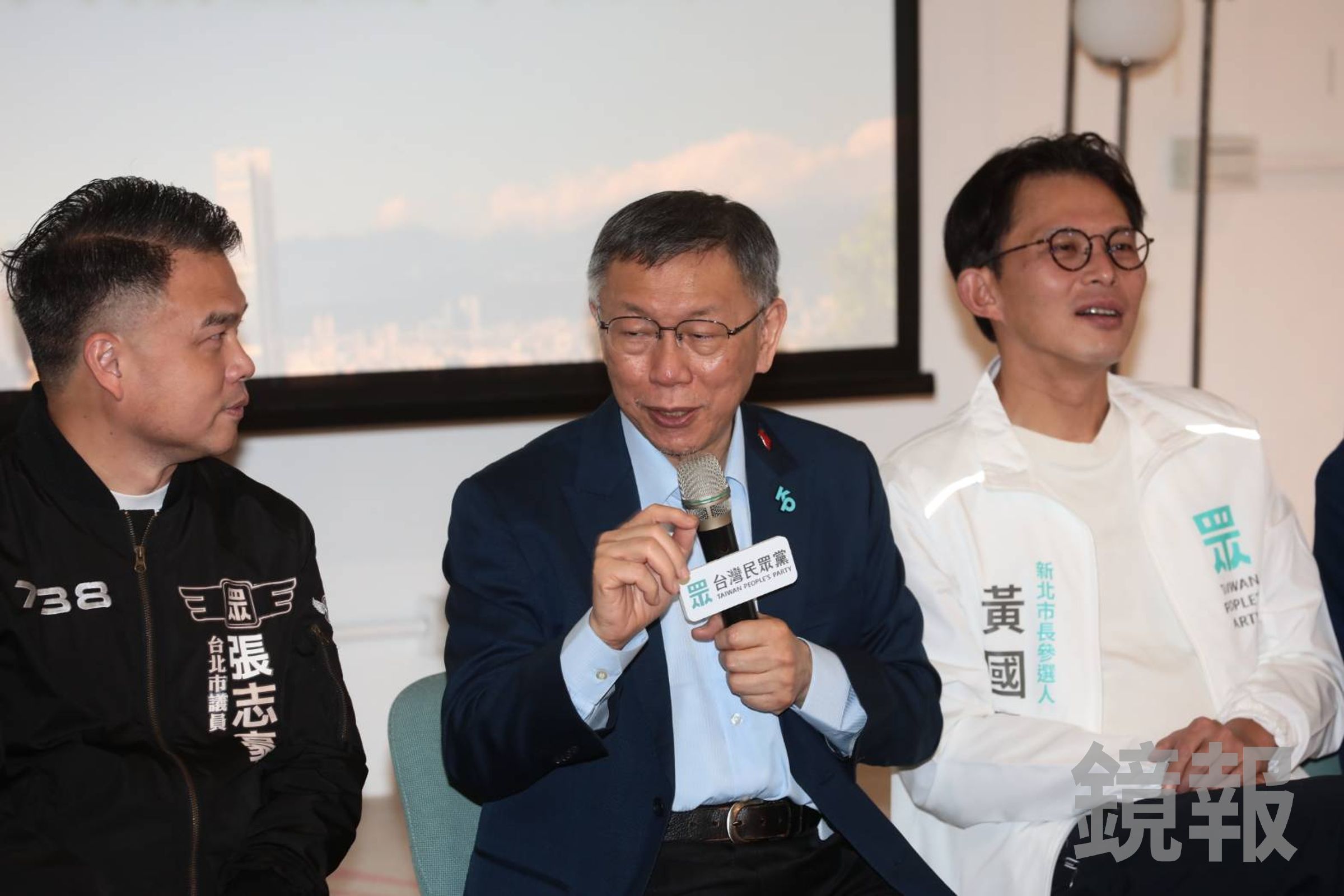 柯文哲批營養午餐免費就是民粹政治、騙選票，北市府回應了。（鏡報林煒凱）