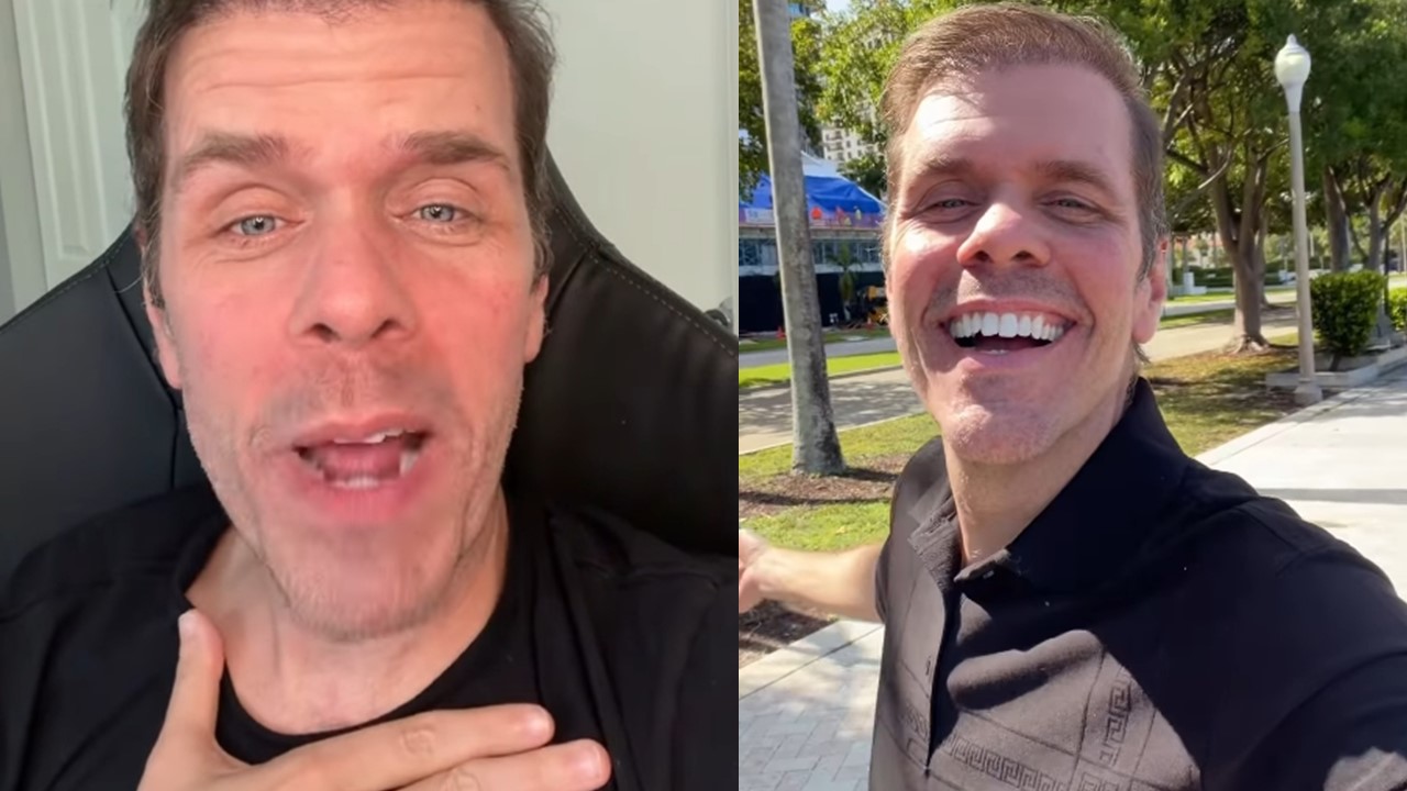 美國知名部落客兼主持人裴瑞茲希爾頓突在直播中自殘。(翻攝自IG)