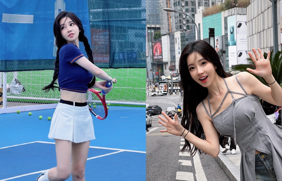 馮提莫曾因罹患甲狀腺癌，消失螢光幕前，最近術後恢復正常，積極亮相。（翻攝微博）