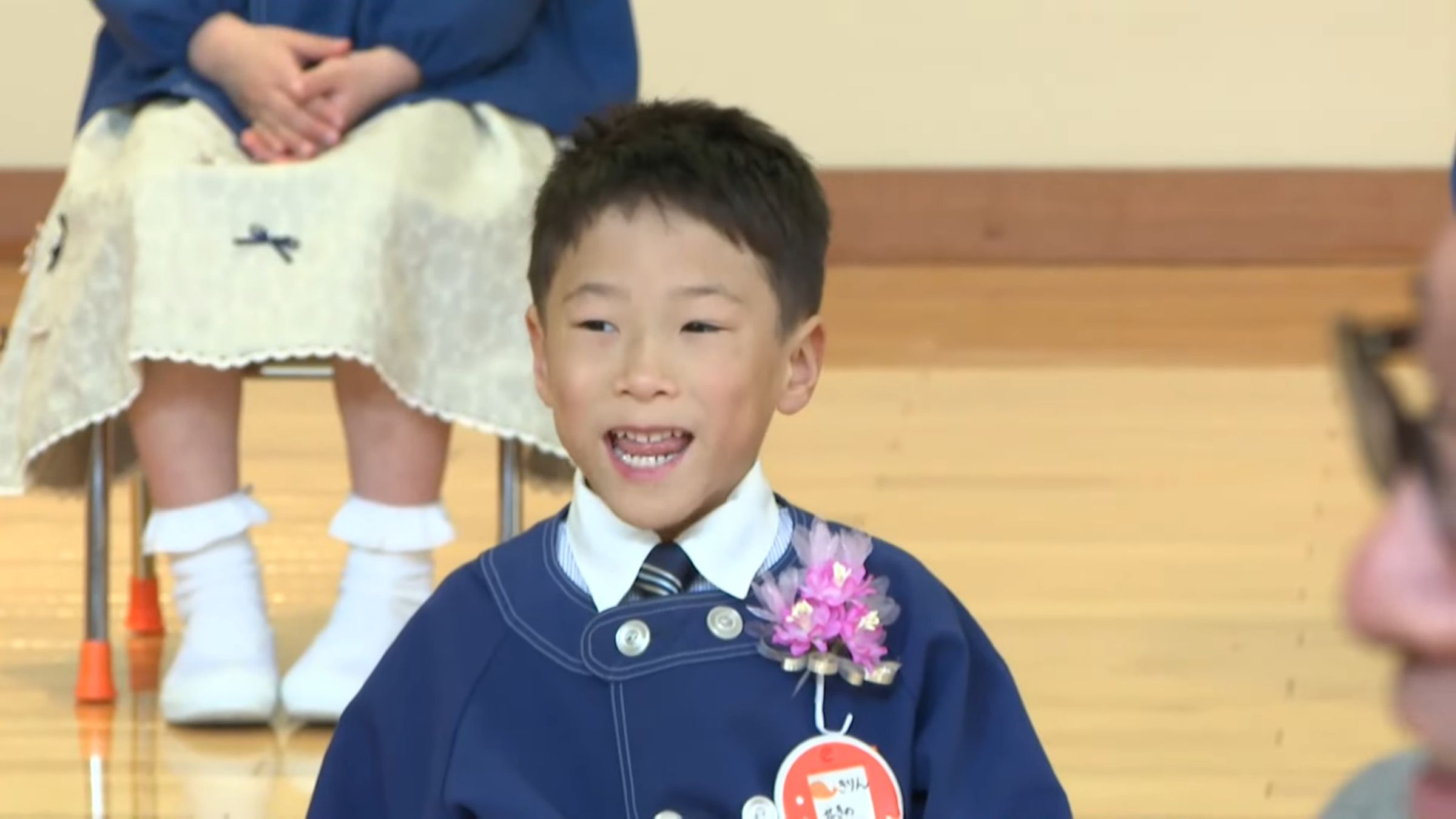 關野龍佑長大活潑好動。(翻攝長野放送YT)