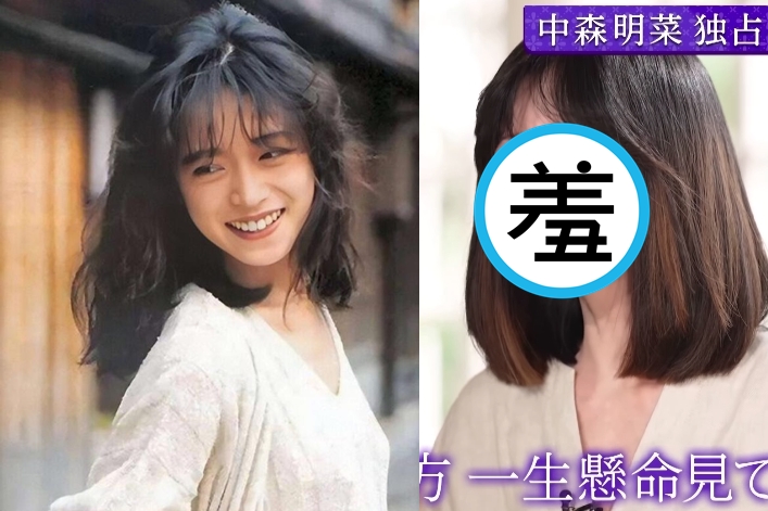 60歲的日本歌手中森明菜近日罕見登上東京電視台經濟節目《WBS》，接受獨家專訪。（翻攝畫面）