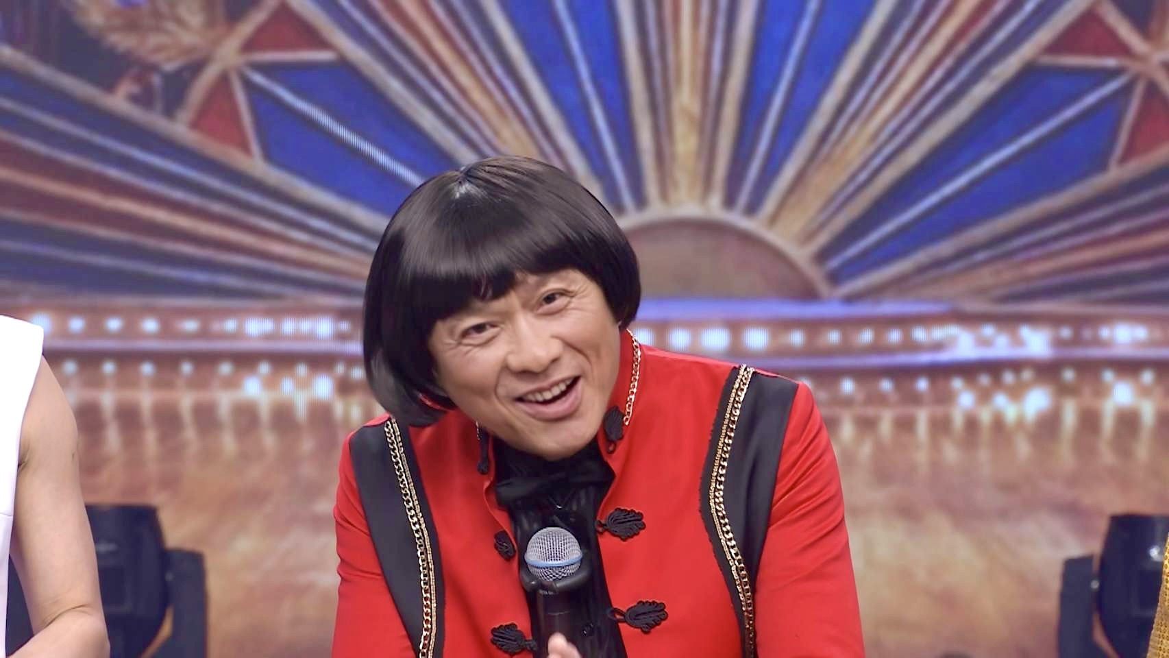 民視除夕特別節目運用AI技術豬哥亮重現螢光幕。(民視提供)