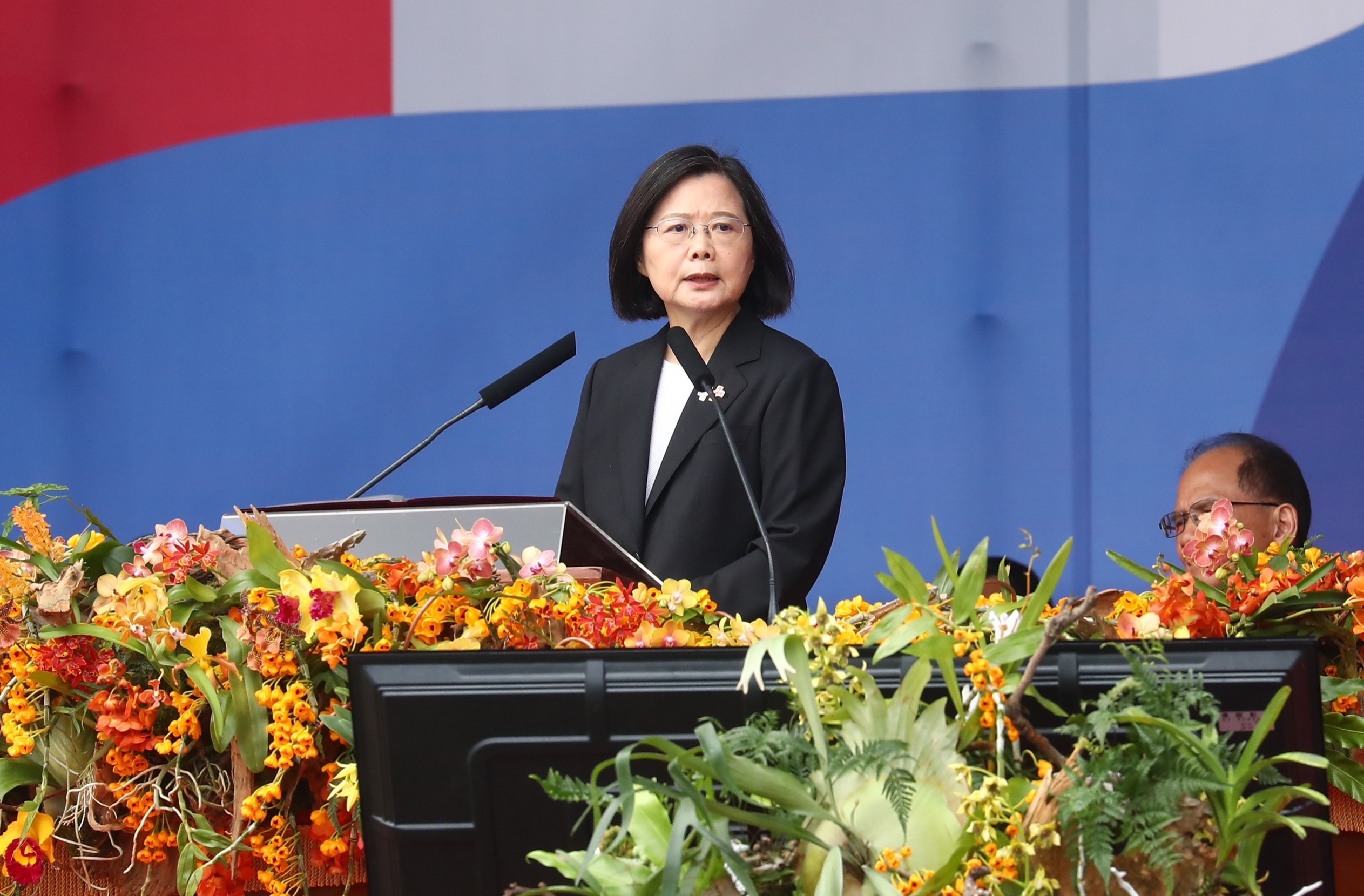蔡英文發表國慶演說。