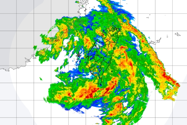 中央氣象署稍早擴大對18縣市發布豪雨特報。(翻攝自中央氣象署官網)