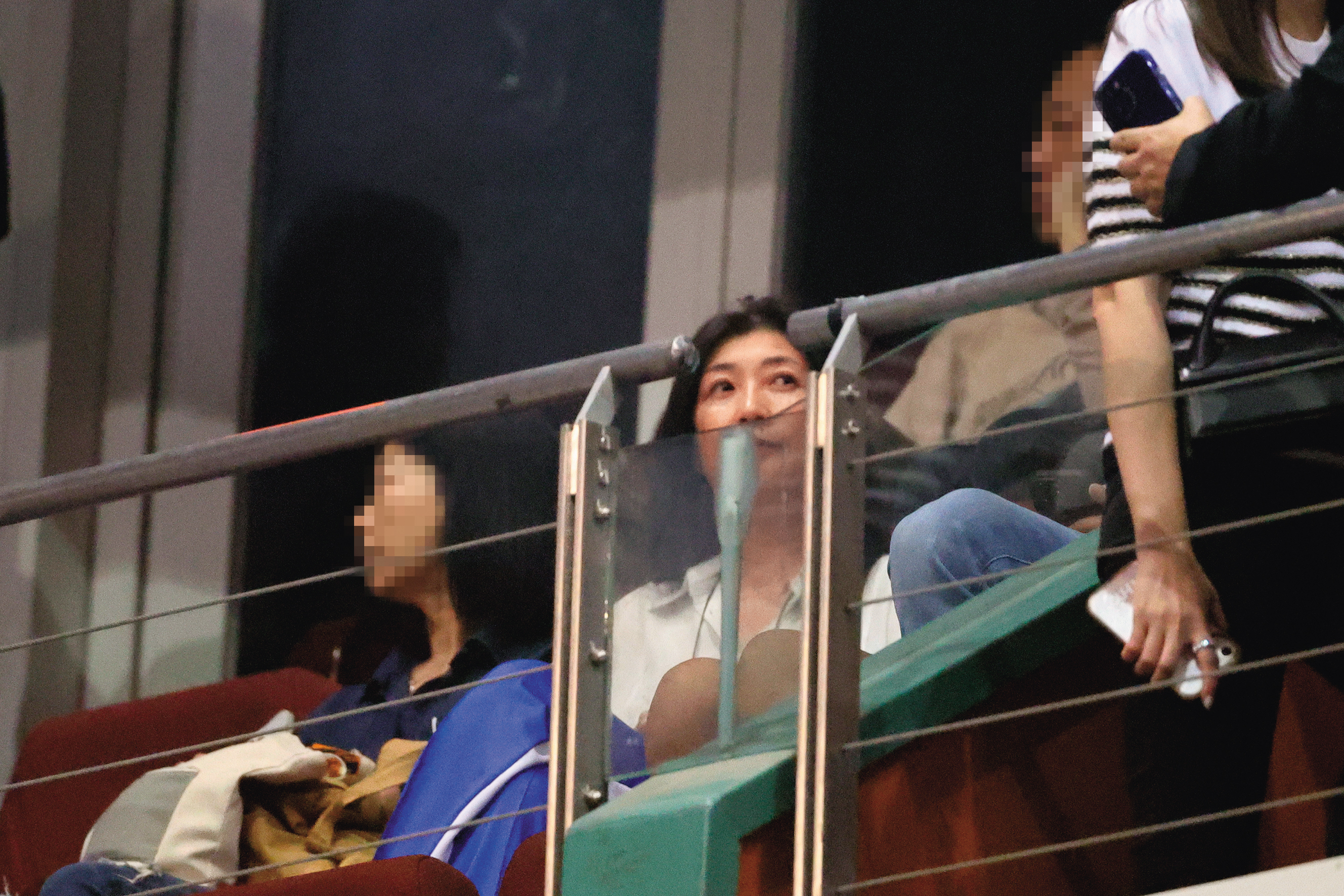 鬧離婚期間，黃嘉千低調觀賞王力宏演唱會。