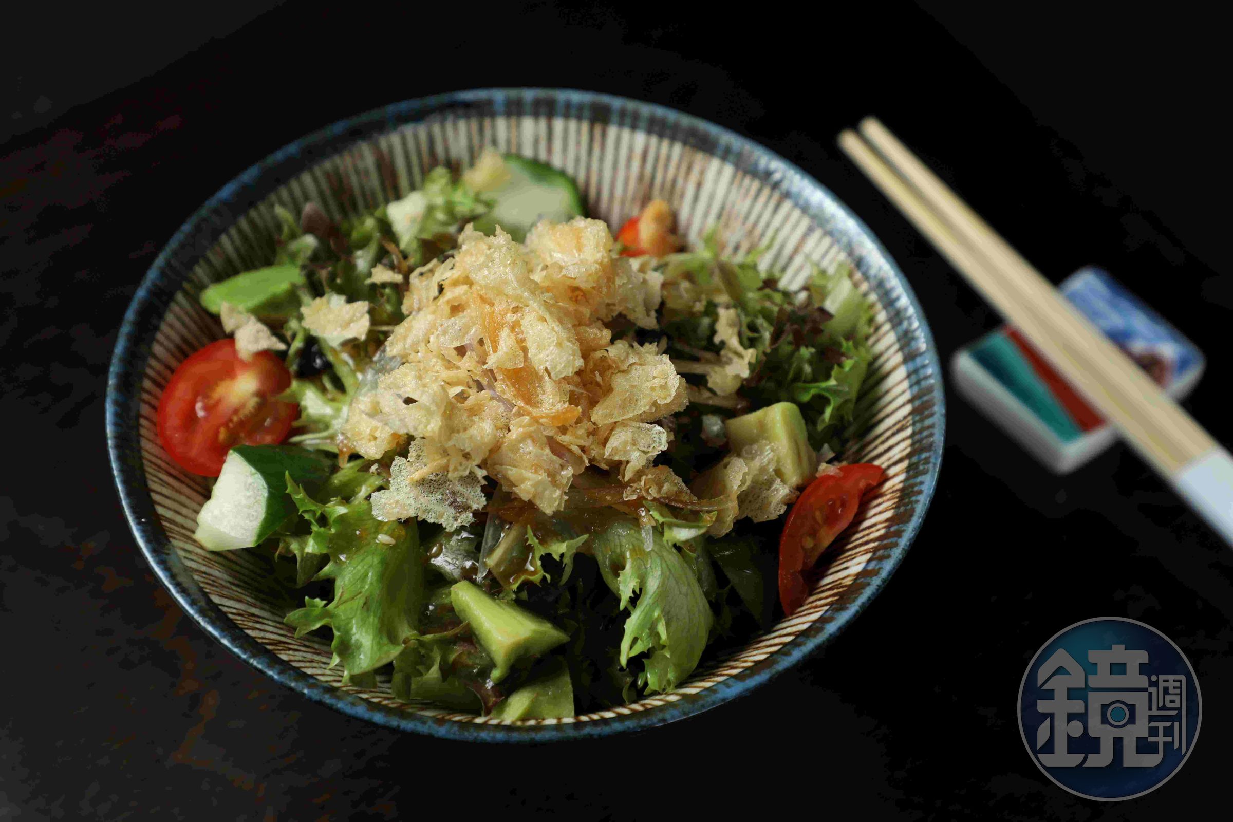 肉類前菜之後,吃一點清爽的牛匠特製沙拉清口。