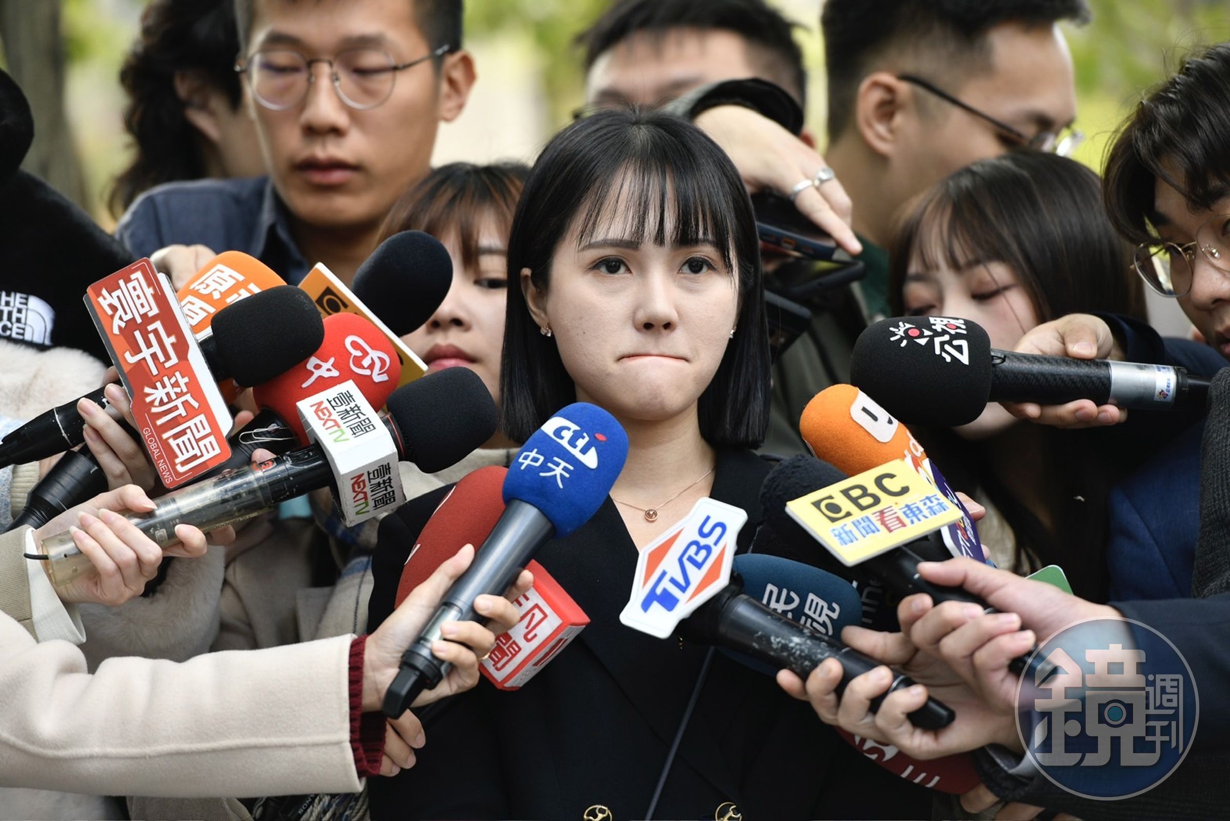 吳怡萱在91記者節的記者會上嗆媒體,引發議論。(本刊資料照)