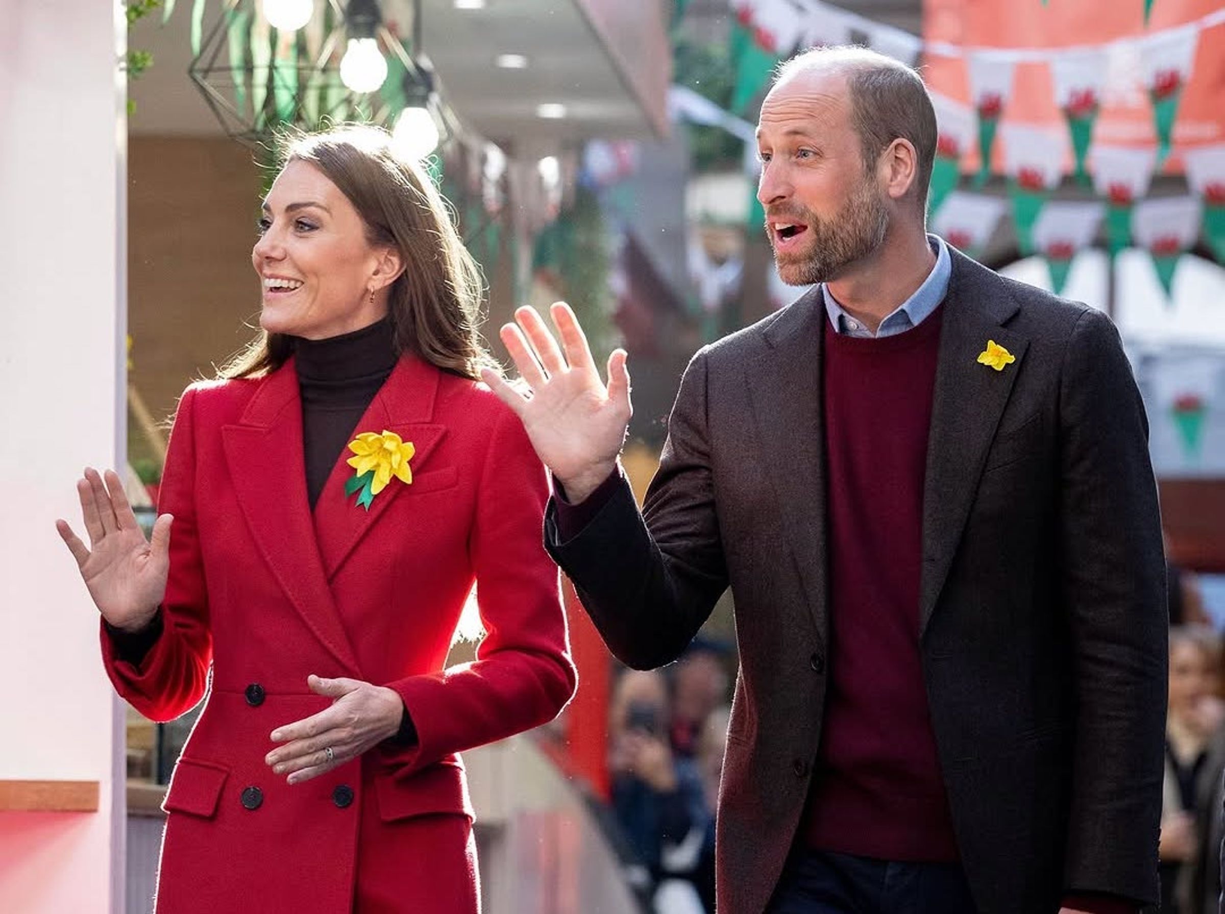威廉王子和凱特王妃堪稱模範夫妻。（翻攝princeandprincessofwales IG）