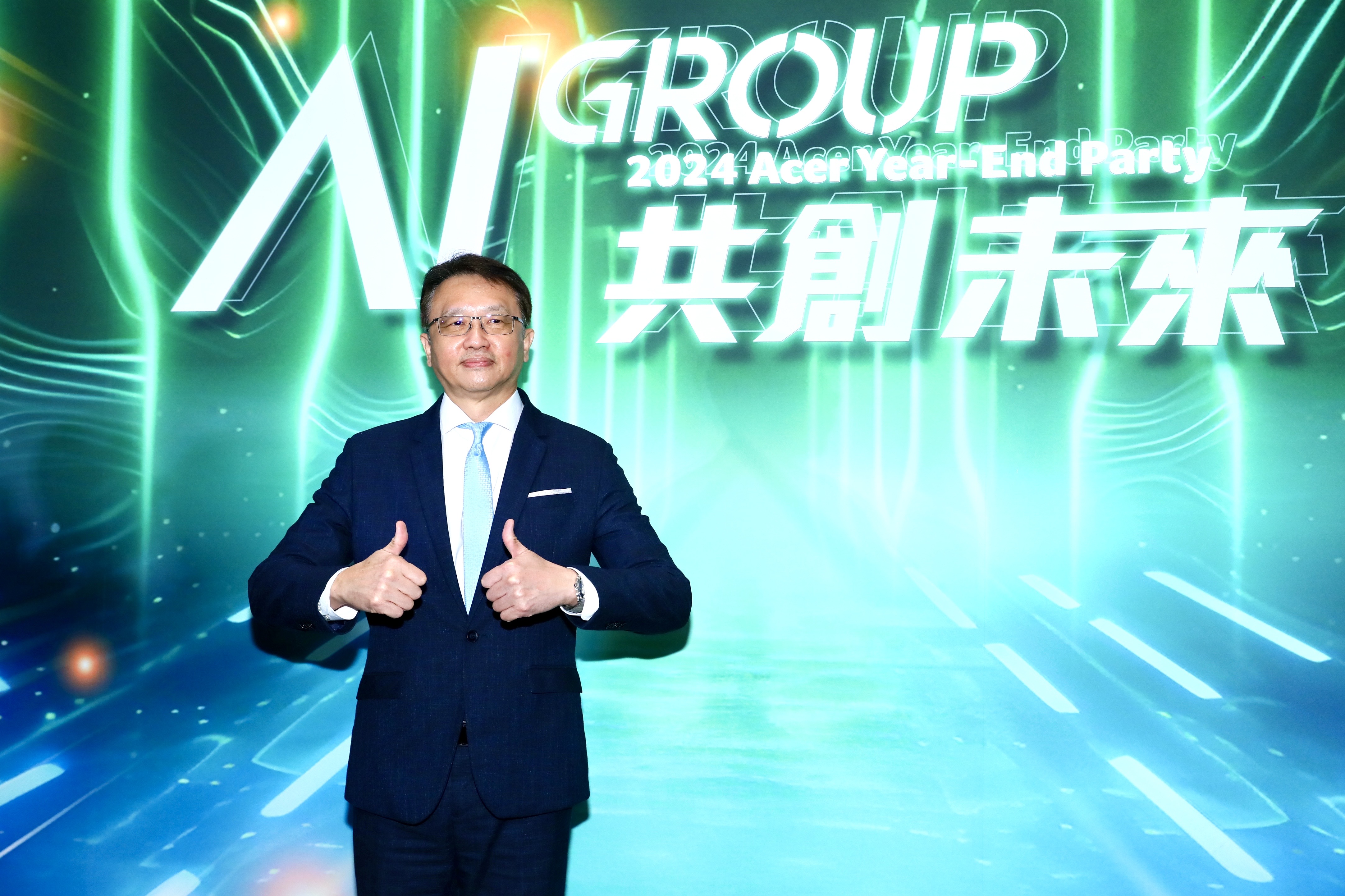 陳俊聖預告AI需求將逐漸轉向宏碁發展的地端和邊緣運算。