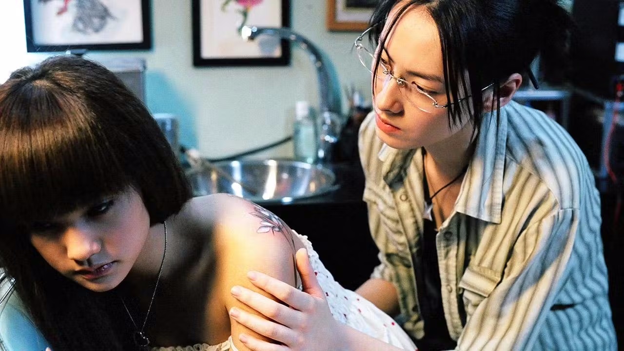周美玲執導的《刺青》由梁洛施（右）與楊丞琳（左）主演。 （畢爾包ZINEGOAK電影節提供）