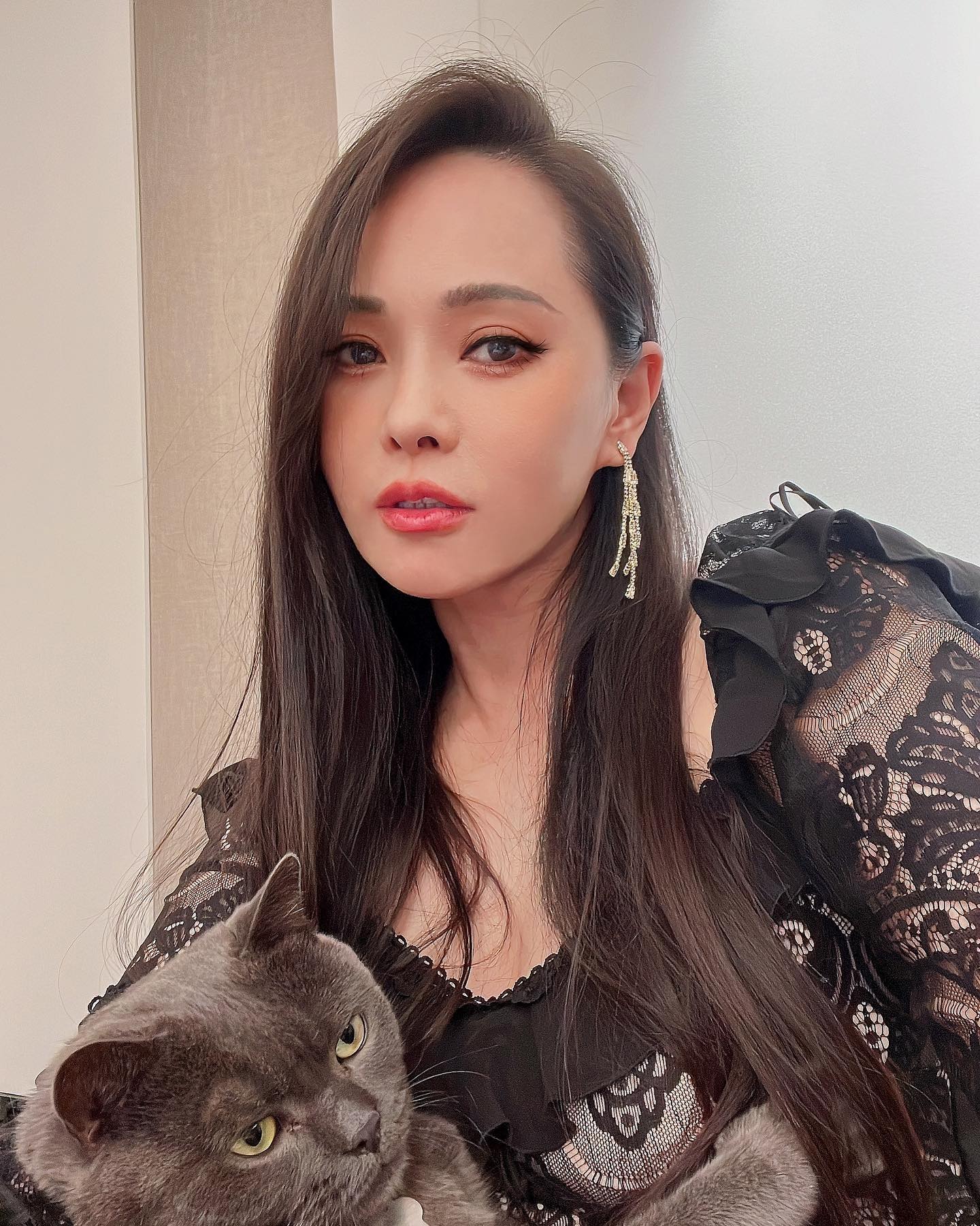 伊能靜因不被前婆婆喜愛，最後和哈林的婚姻告終。（翻攝自伊能靜臉書）