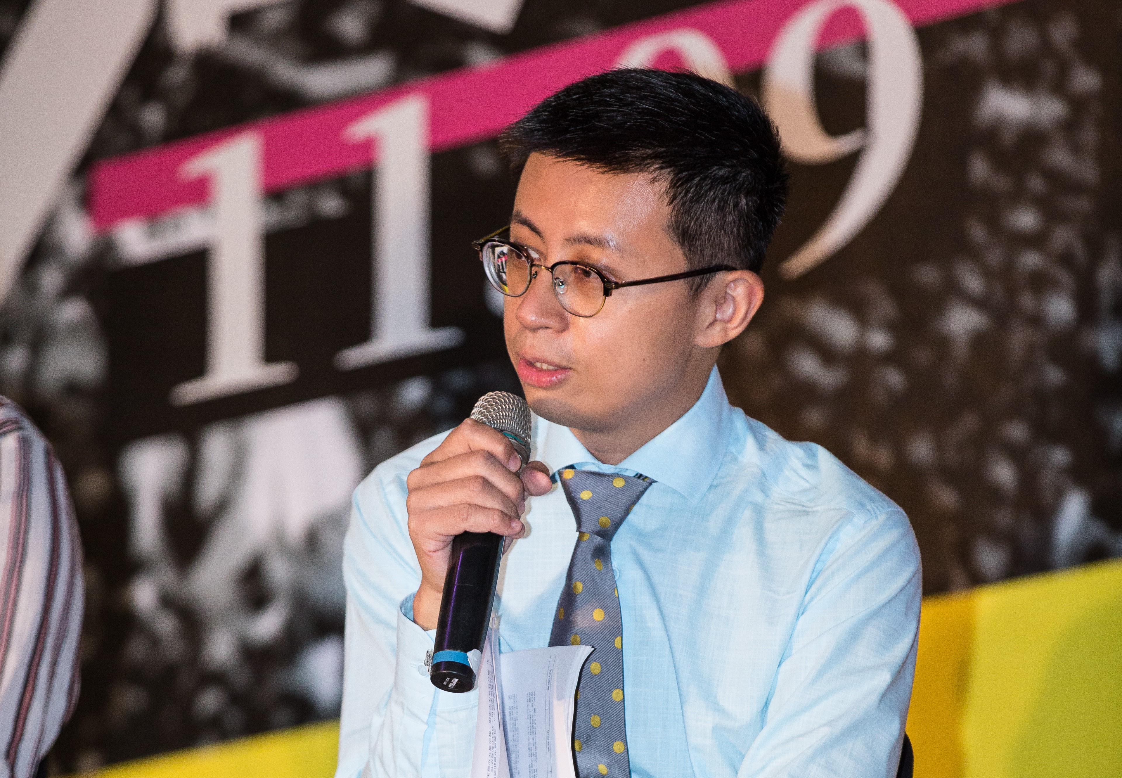 邱威傑表示，「這麼有正義感的話，與其打爆廢死聯盟的電話，不如打給天道盟吧」。（本刊資料照）