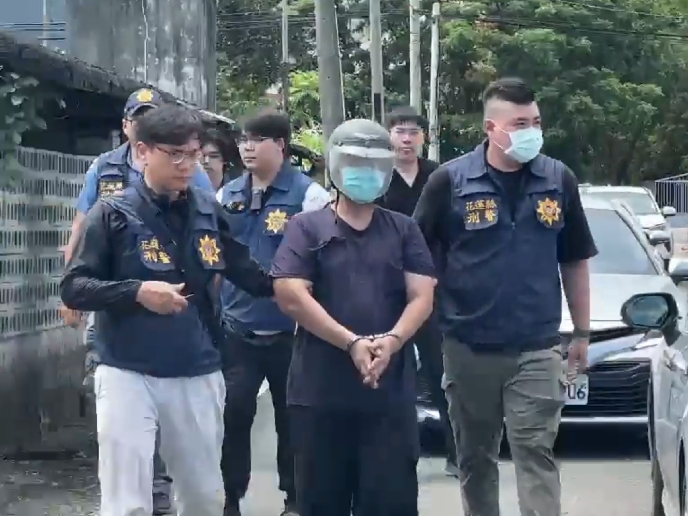 26歲喑啞劉姓男子涉嫌殺害29歲蔡姓女教師,目前已遭法院裁定羈押禁見。(翻攝畫面)