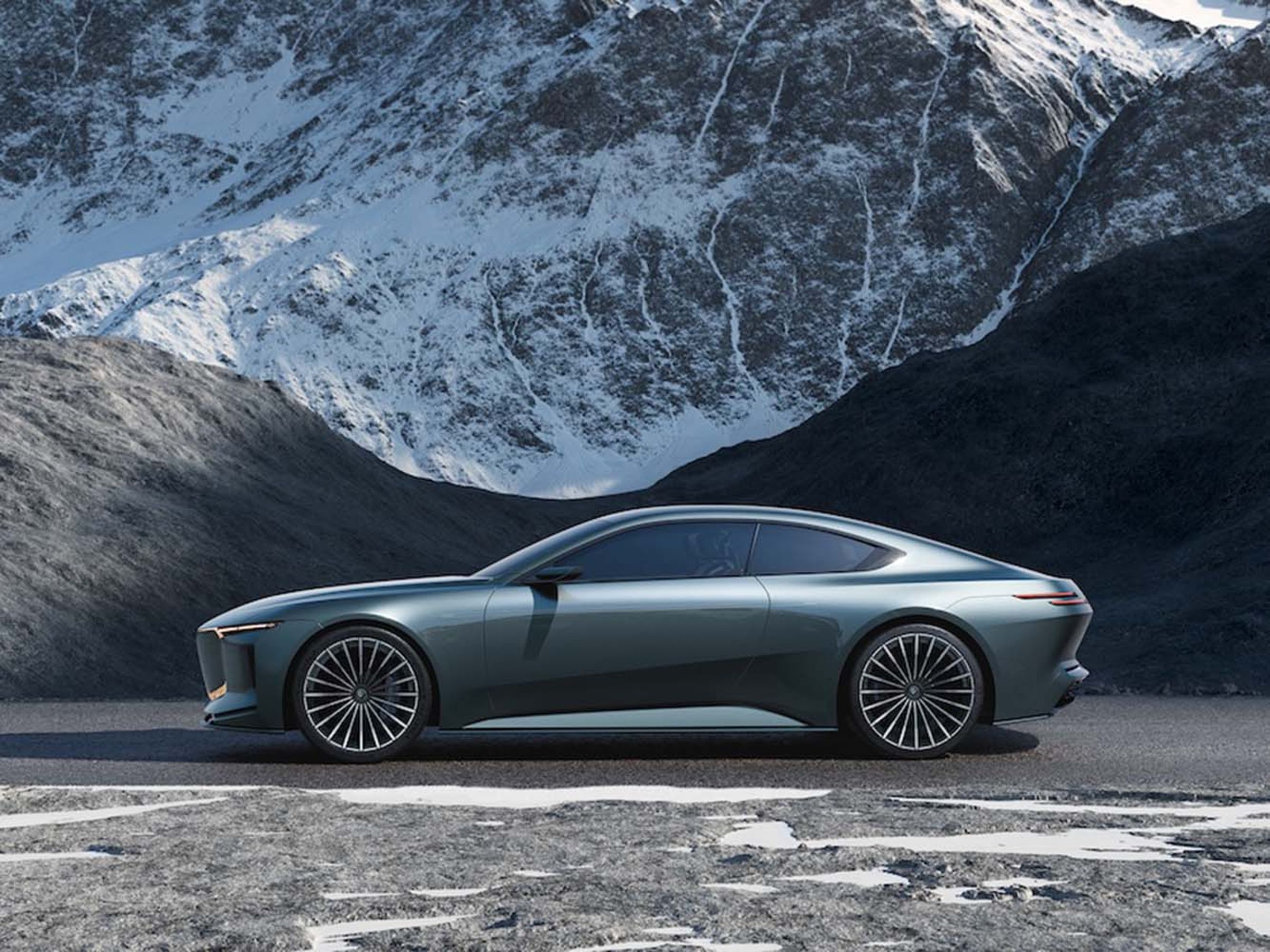 VISION ALPINA 雖然接近量產，但不會直接進入展示間