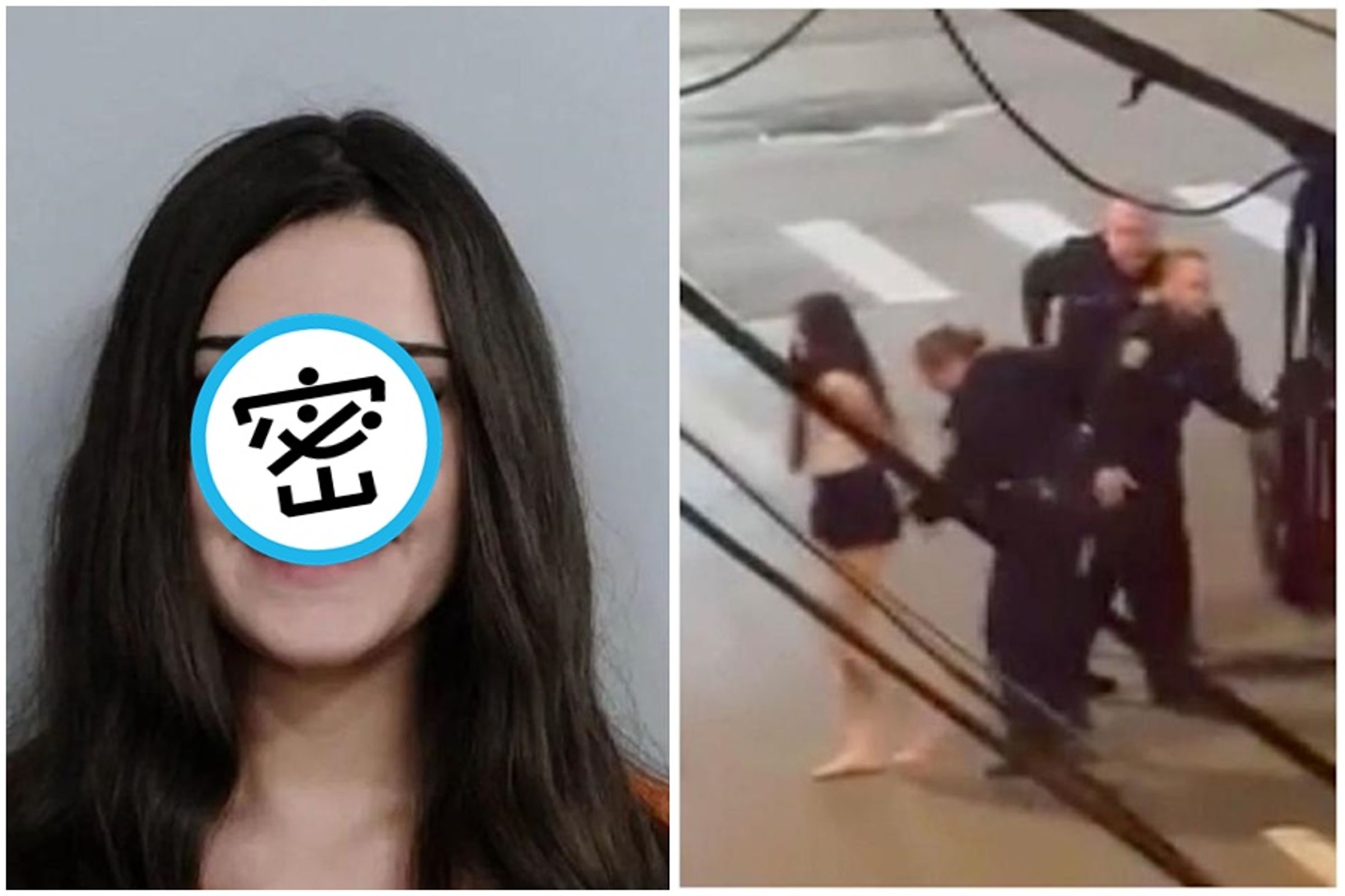 20歲女子因涉嫌酒駕導致4人受傷遭逮捕,,事後遭逮捕拍攝犯人照時,竟當成個人形象照在拍遭炎上。(翻攝自Fayette County Detention Center)