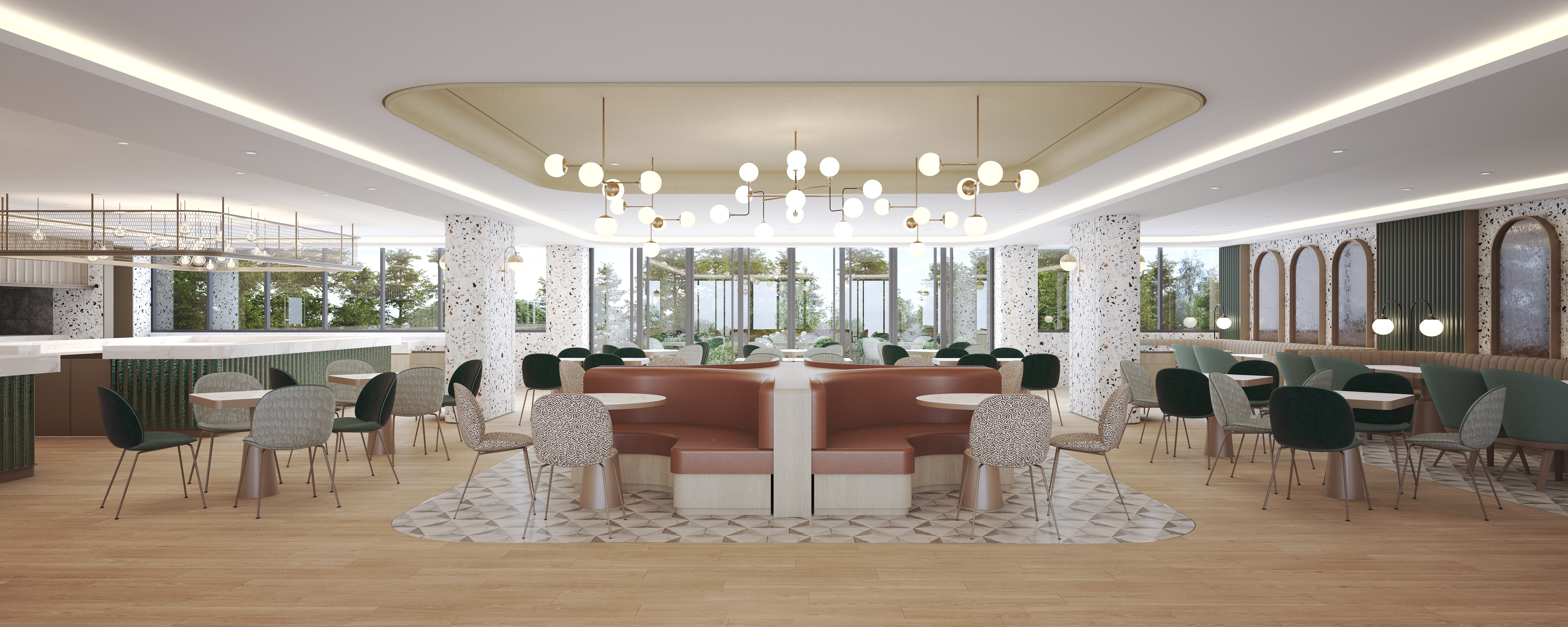 全日風格餐廳由星級主廚打造特色料理,並與燒肉集團乾杯攜手開設屏東首店。