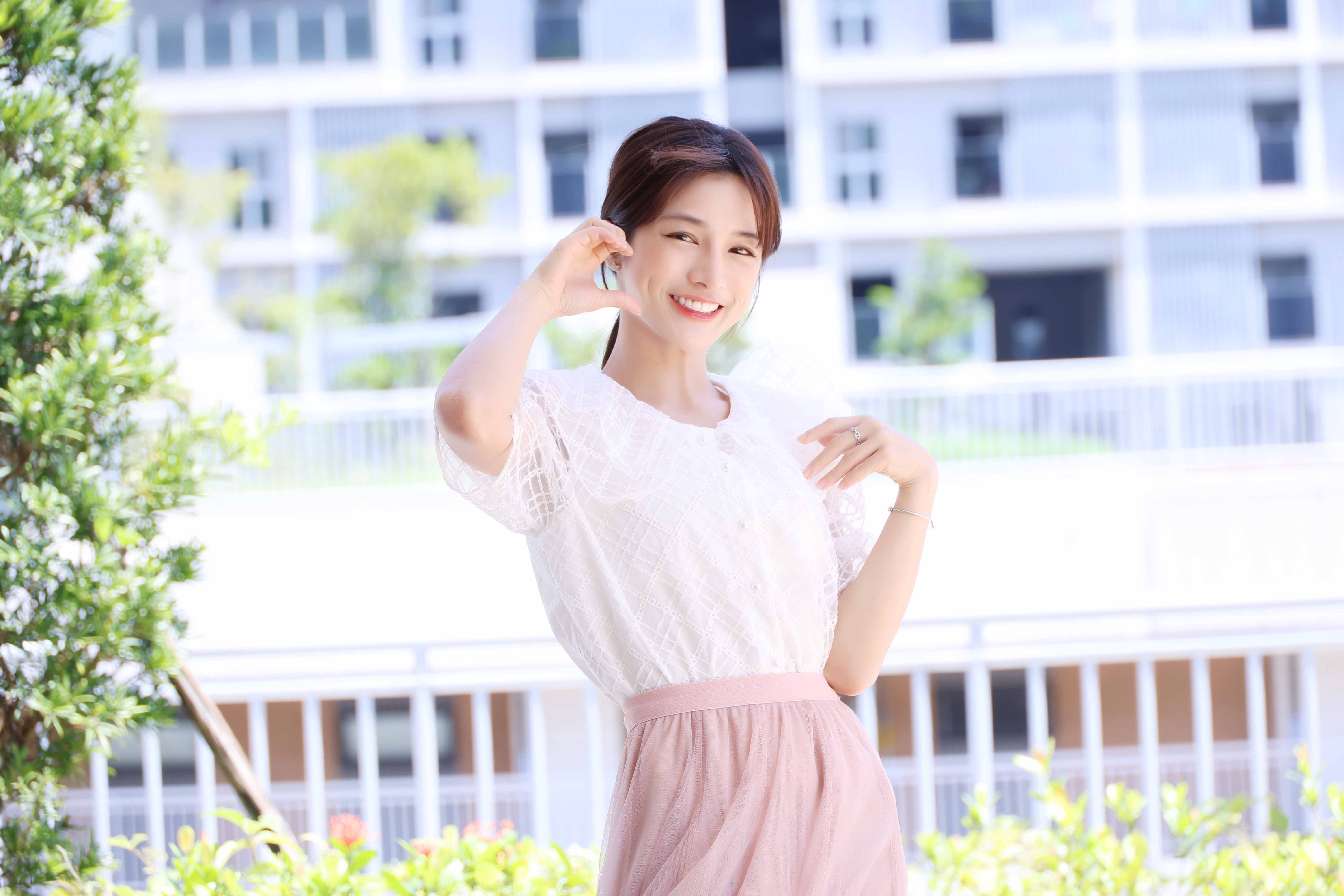 樂天球團爆出積欠啦啦隊女孩薪資，林岱縈出席活動說明現況。（紅心字會提供）