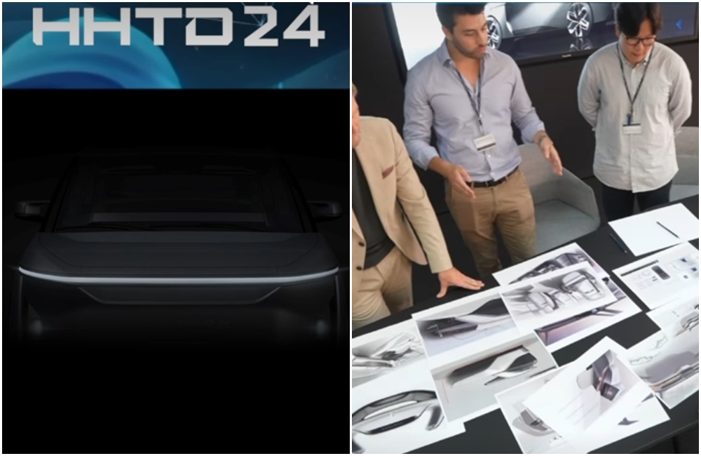 鴻海連續兩日在臉書官方粉絲團曝光最新作品。（翻攝鴻海科技集團粉絲專頁）