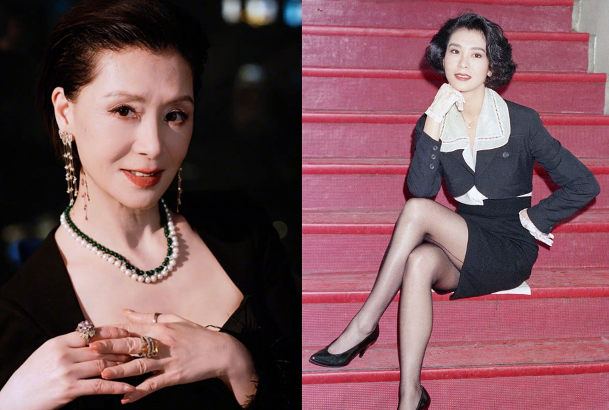 夏文汐當紅時傳出閃嫁富商，近日受訪卻自爆從未結過婚。（翻攝微博）