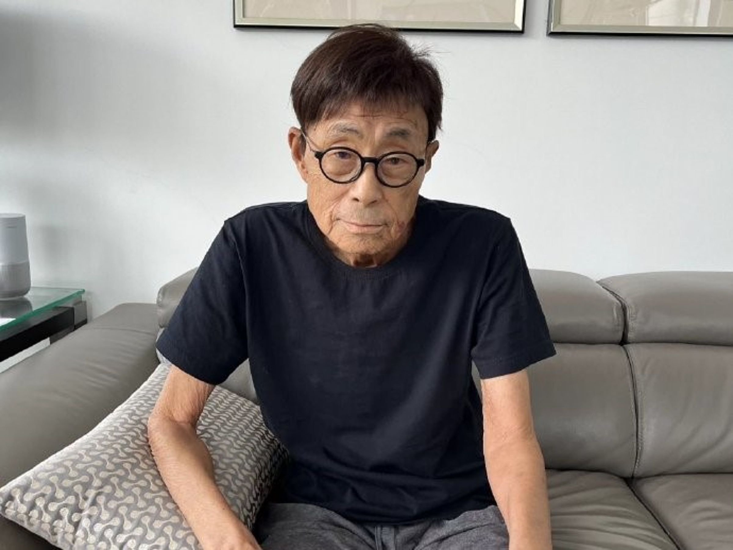 資深音樂人劉家昌驚傳病逝,享壽81歲,他7月份發的照片看起來已是骨瘦如柴。(劉家昌微博)