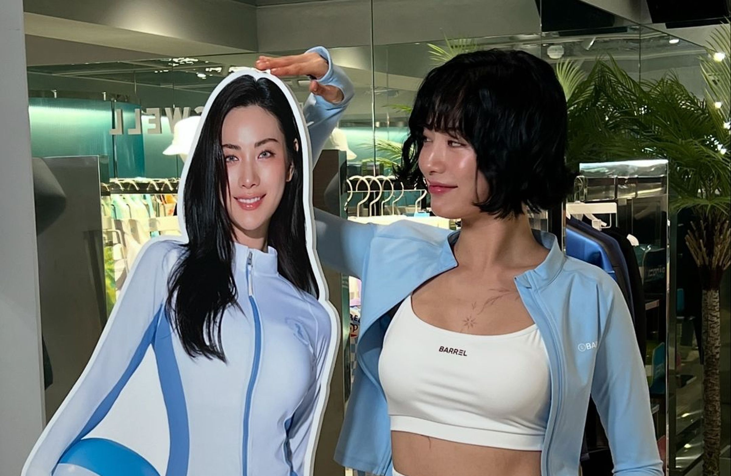 韓星NANA林珍娜最近剪去一頭長髮，外表減齡至少5歲以上。（翻攝NANA INS )