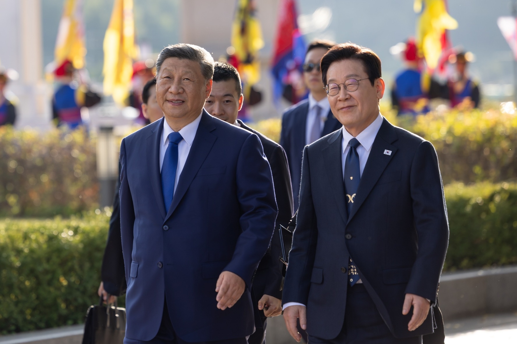 南韓總統李在明受中國國家主席習近平邀請，將於明年1月4日至7日展開為期4天3夜的中國訪問行程。（翻攝自李在明臉書）