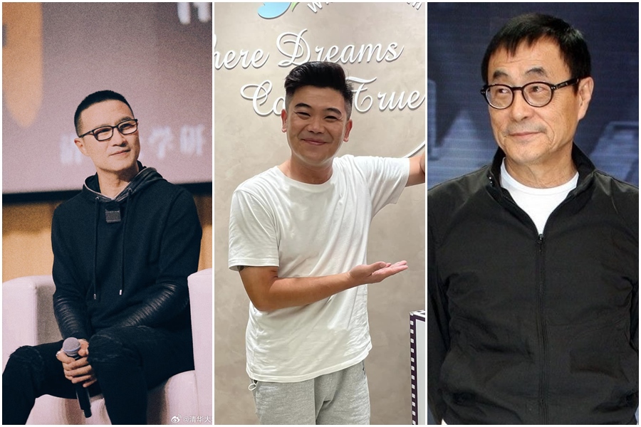 汪峰（左起）、馬國畢、劉家昌都因賭博和妻子離婚。（合成照，翻攝畫面）