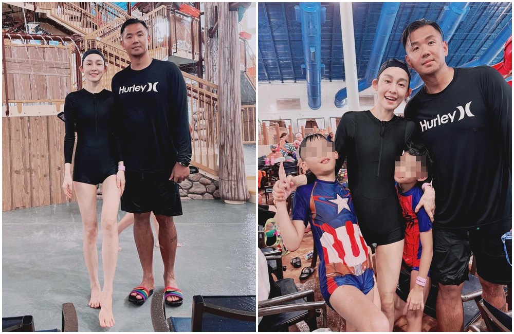 范瑋琪和黑人帶兒子去美國過暑假。（翻攝范瑋琪IG）