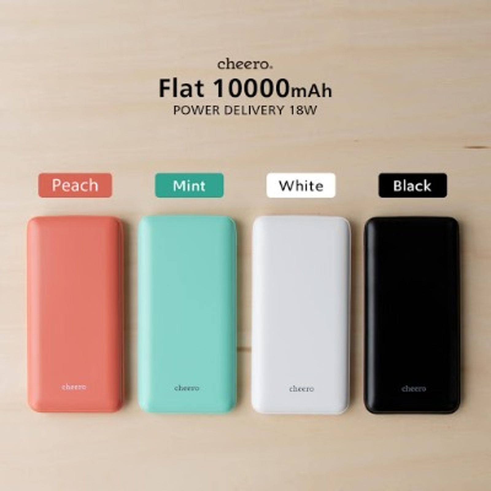 出事的產品「cheero Flat 10000mAh」。（翻攝畫面）