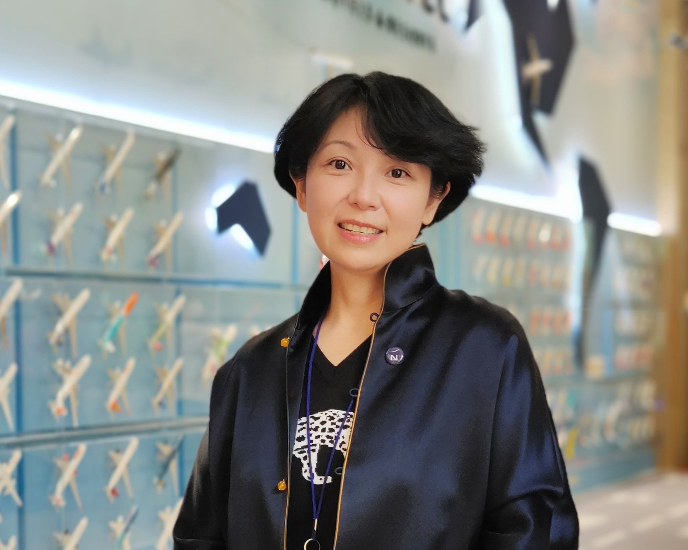 台灣虎航新任董座黃世惠具有澳洲格里菲斯大學航空管理碩士及日本東海大學國際關係學士學位。（虎航提供）
