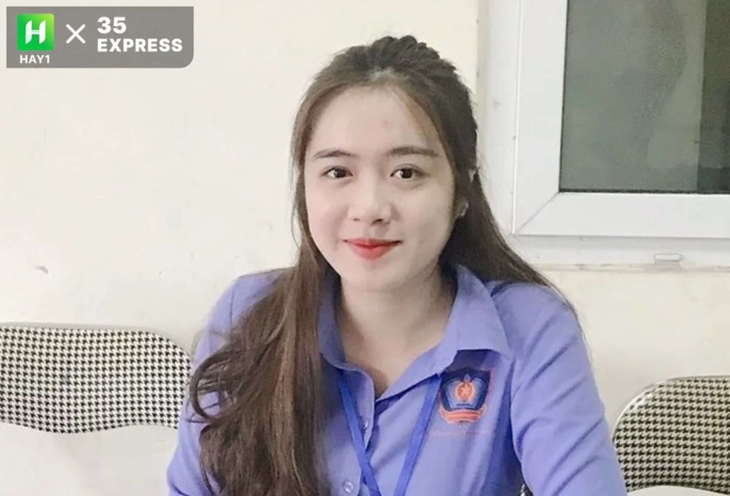鄧黎瓊江被越南人封為「最美檢察官」。（翻自《35Express》）