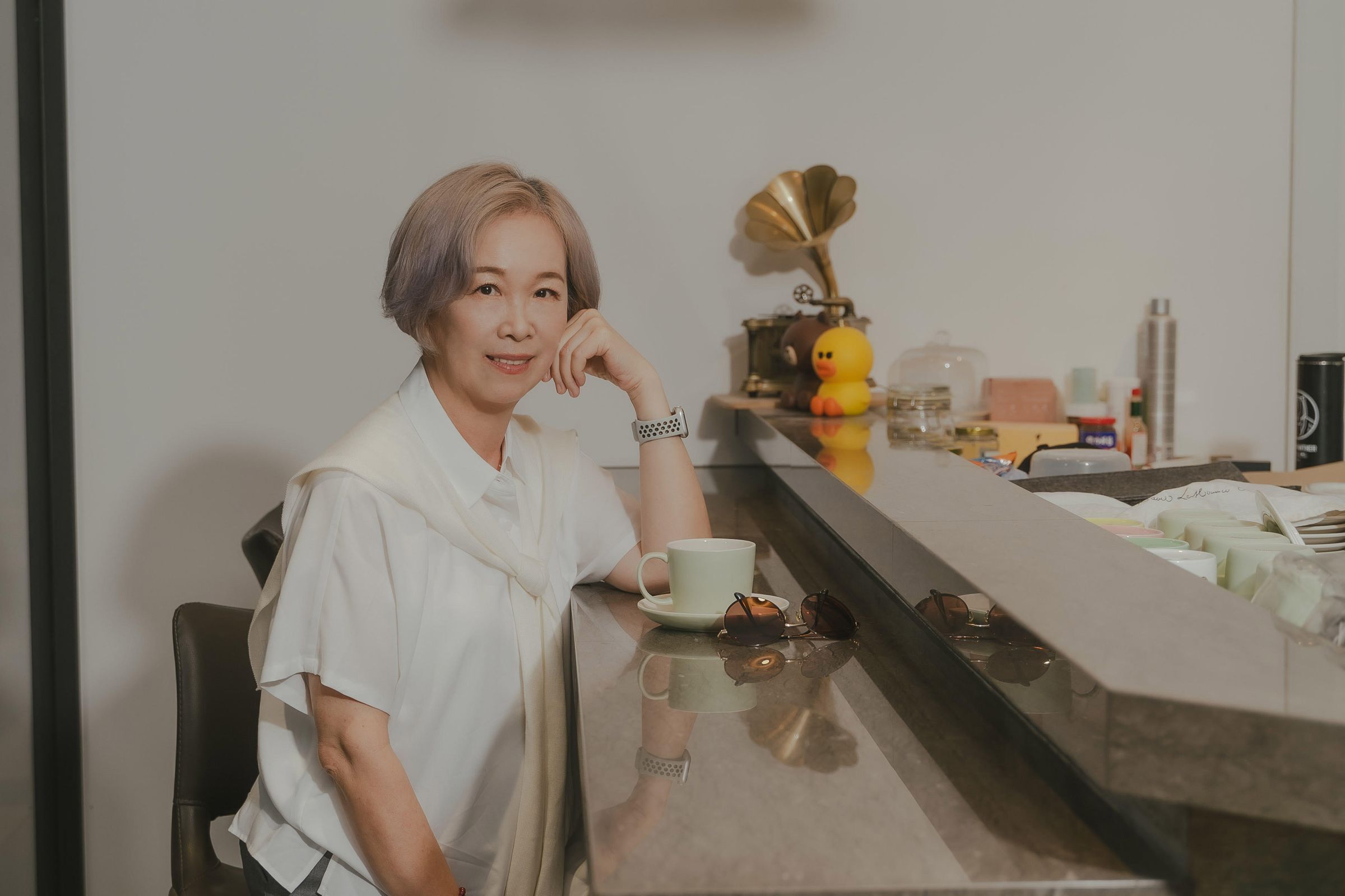 入圍金曲四大獎項，熊美玲雖平常心看待。（創客音樂工作室提供）