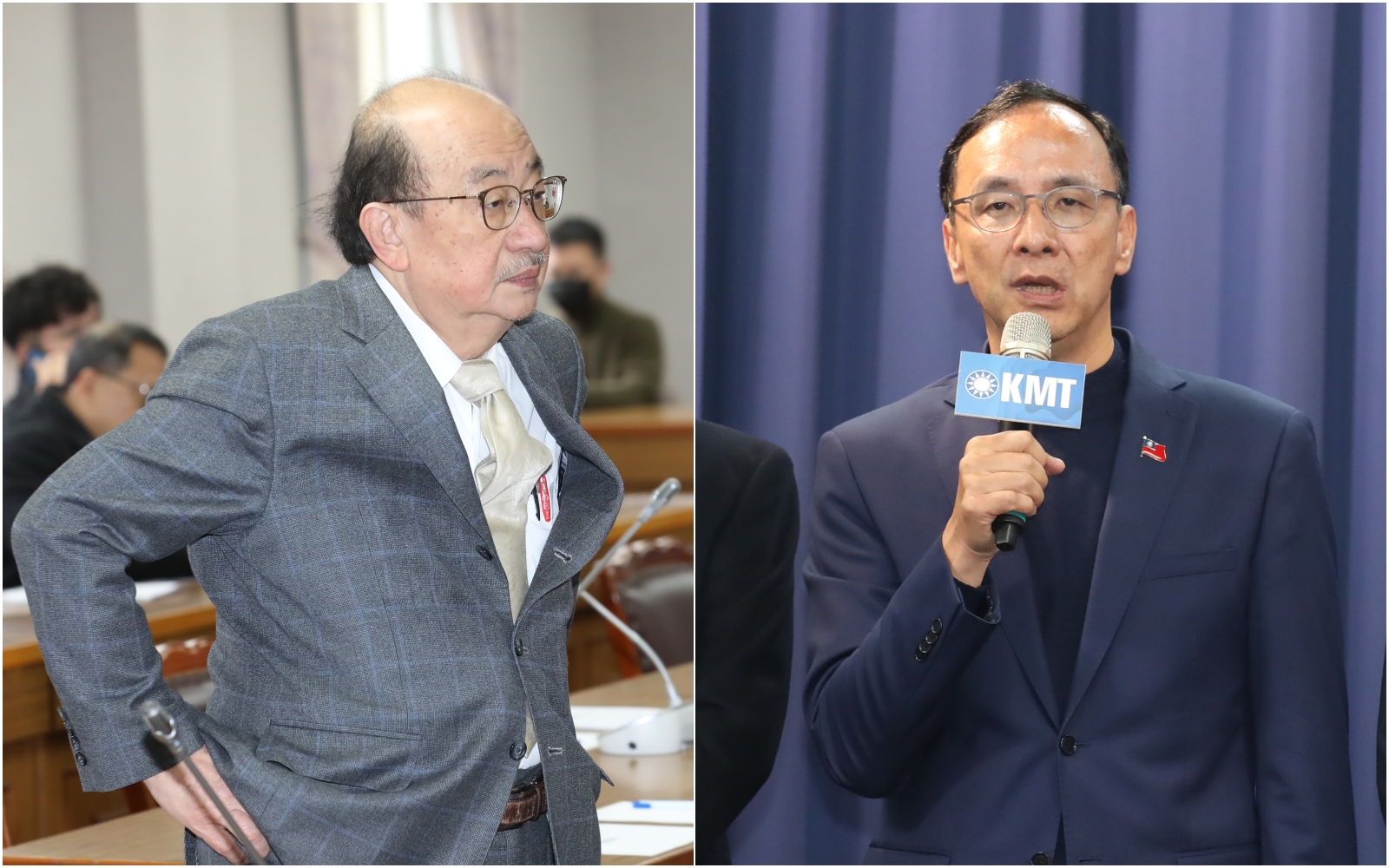 柯建銘為本屆藍委表現和朱立倫隔空互槓。（本刊資料照）