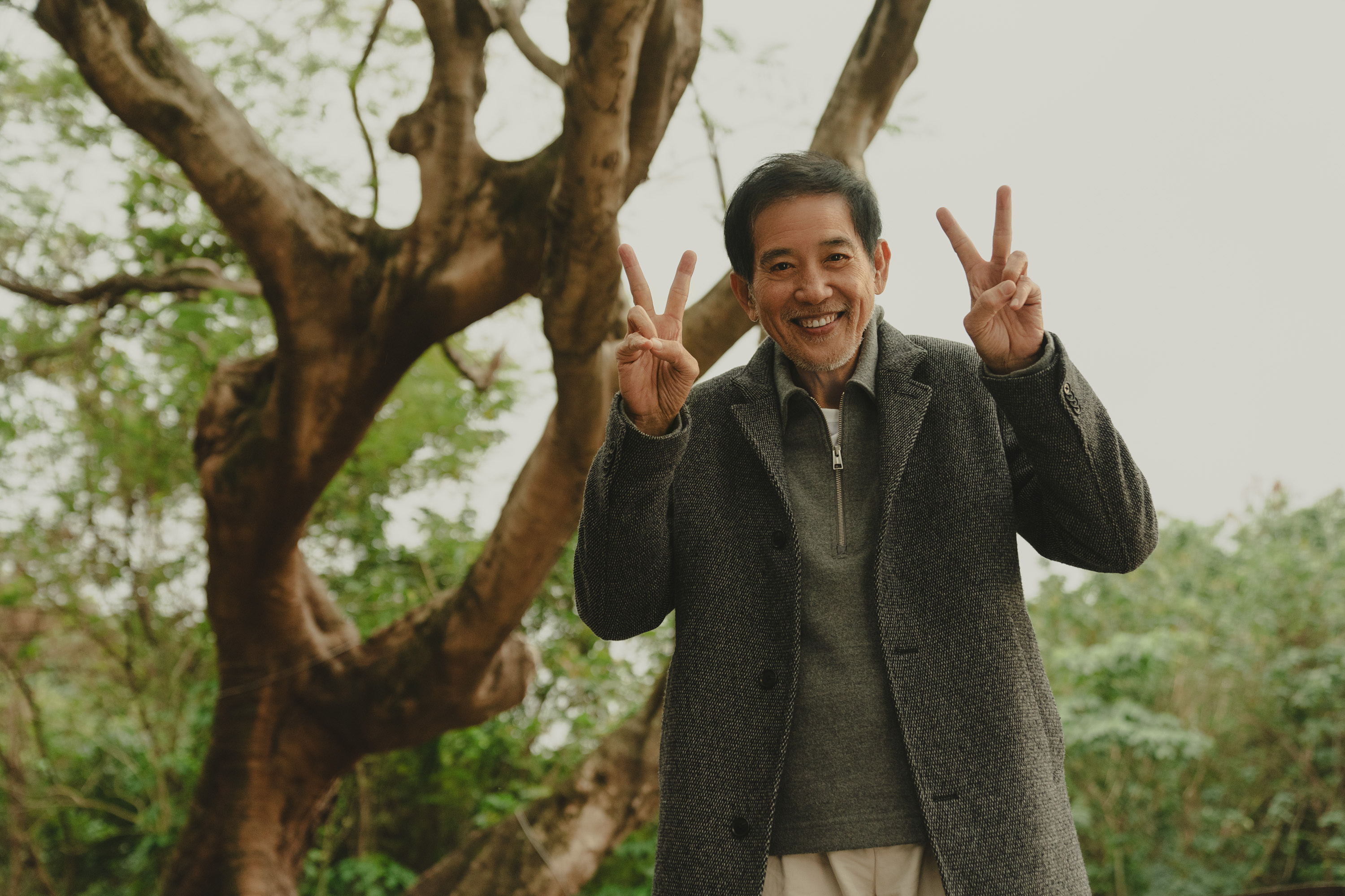 謝盈萱和秦漢對戲，一見到他就會想哭。（Netflix提供）