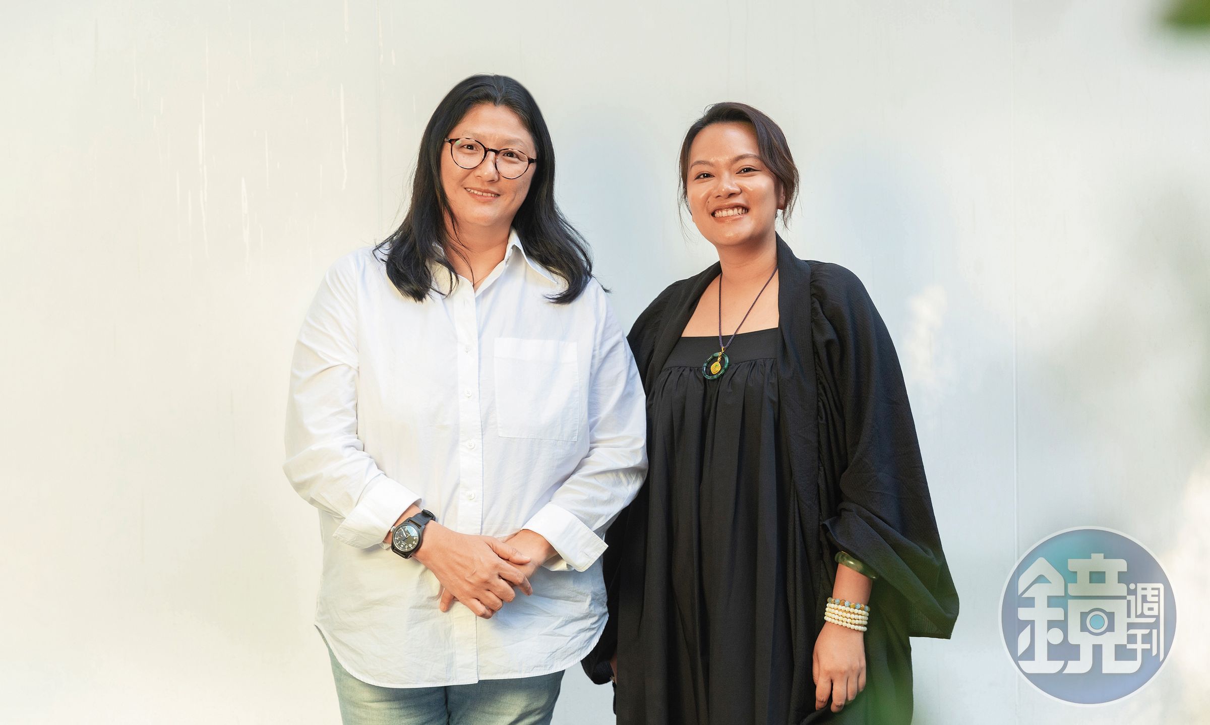 實境出品人陳美珊(左)與團綜製作人章依婷(右)。