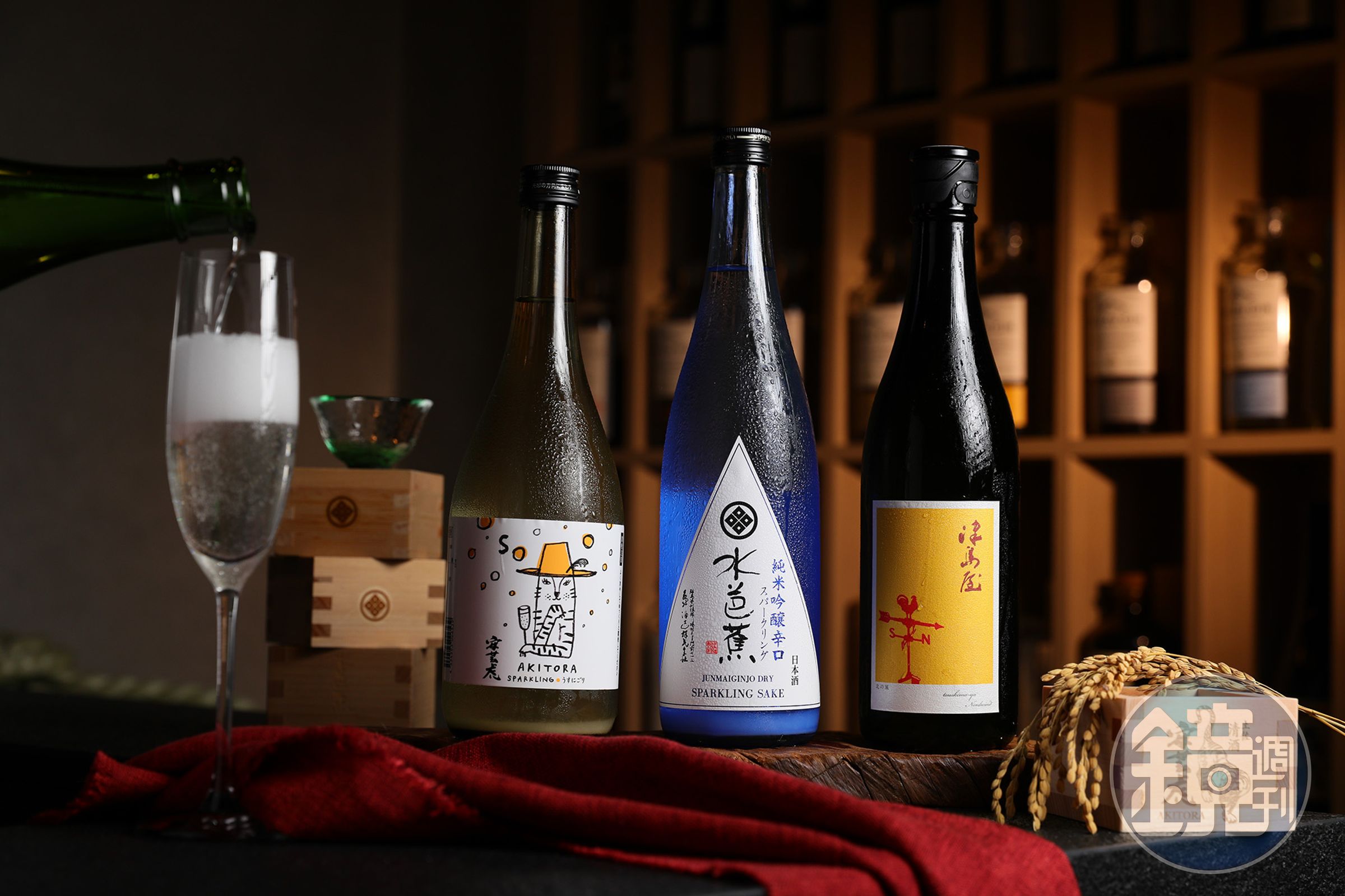 有高級感又好入口的氣泡清酒，是許多酒鬼們的新寵。 