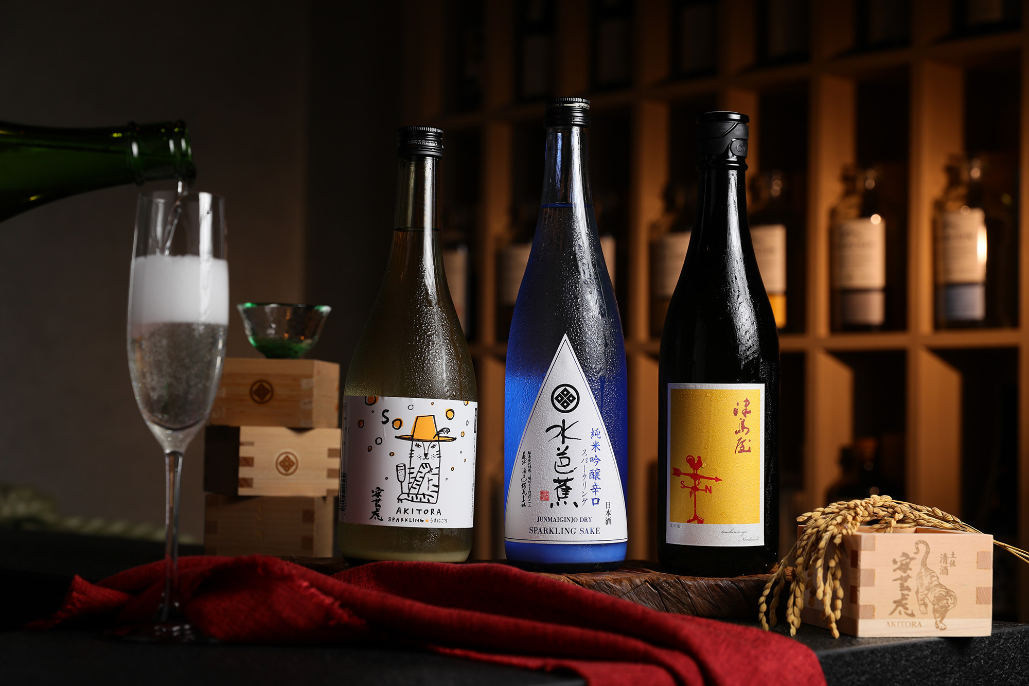 有高級感又好入口的氣泡清酒，是許多酒鬼們的新寵。 