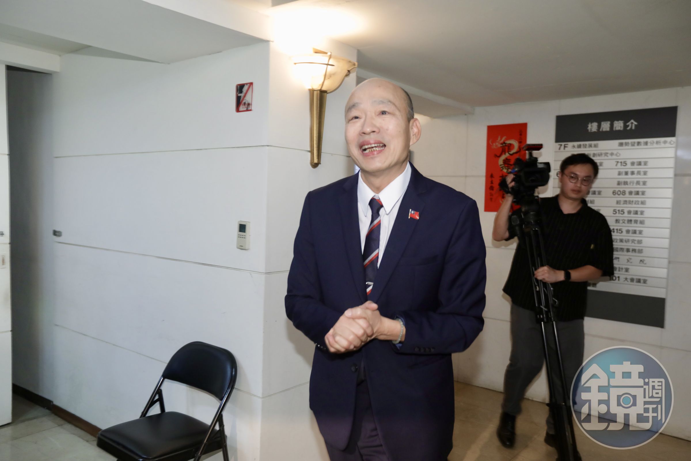 韓國瑜親曝廖達琪出任台灣民主基金會執行長原因。