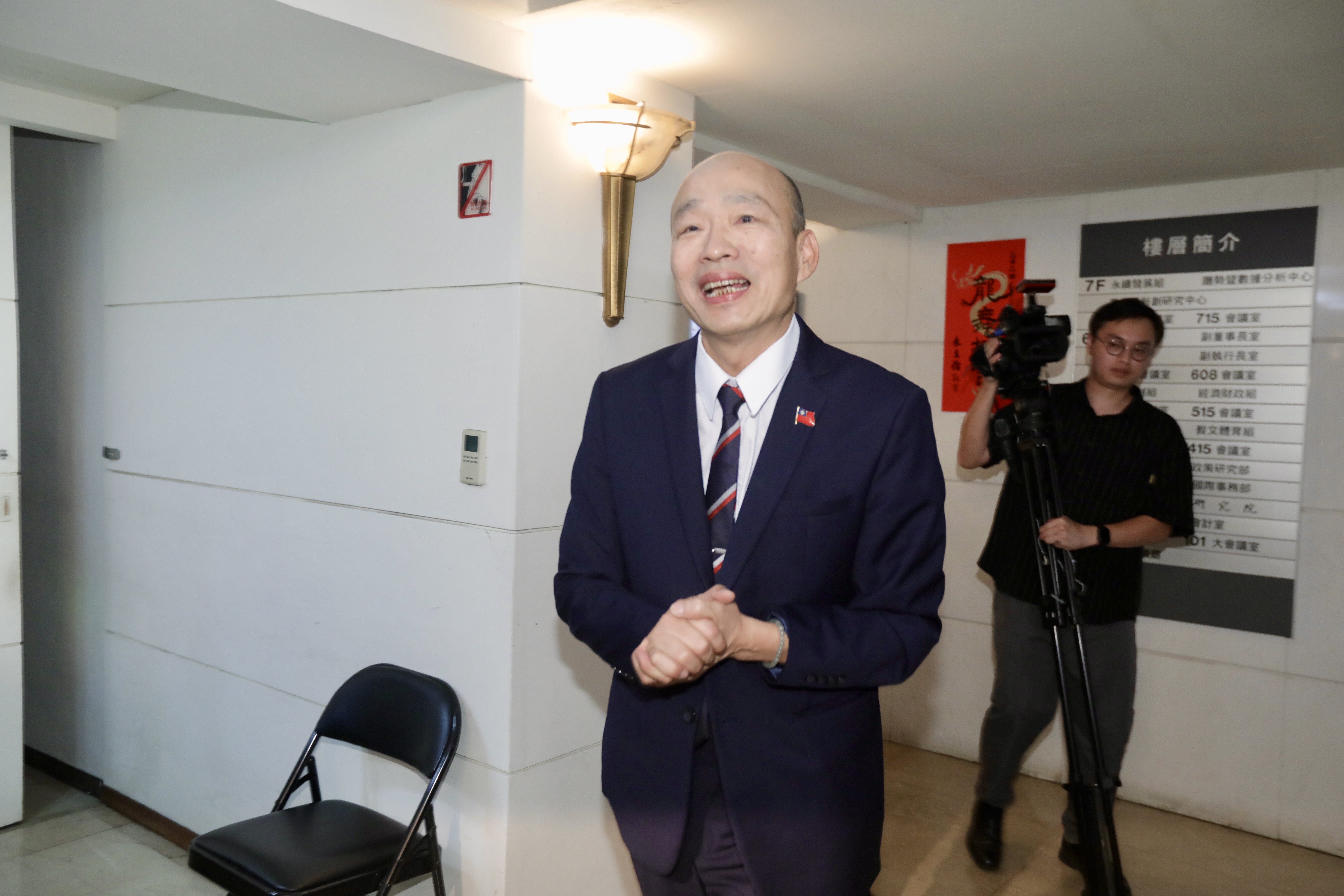 韓國瑜親曝廖達琪出任台灣民主基金會執行長原因。