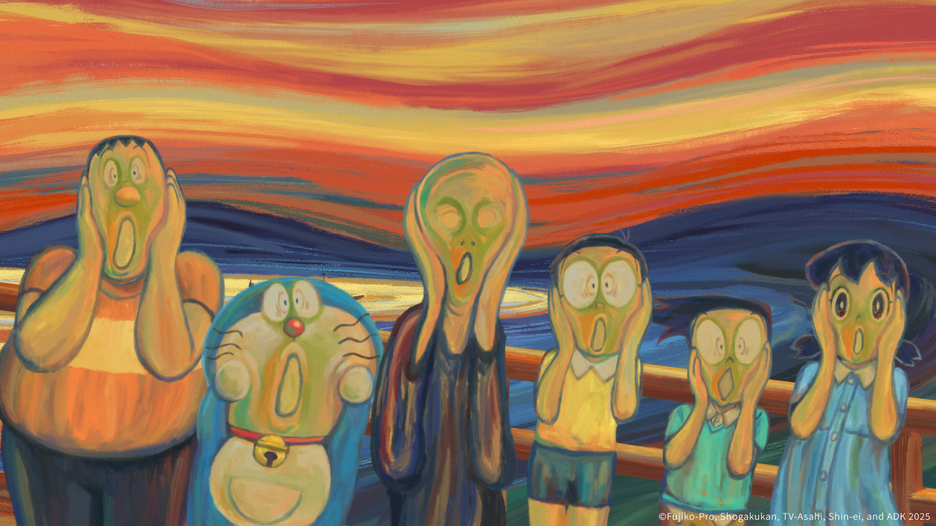 《電影哆啦A夢：大雄的繪畫世界物語》是「電影哆啦A夢」45週年紀念作。（車庫娛樂提供）