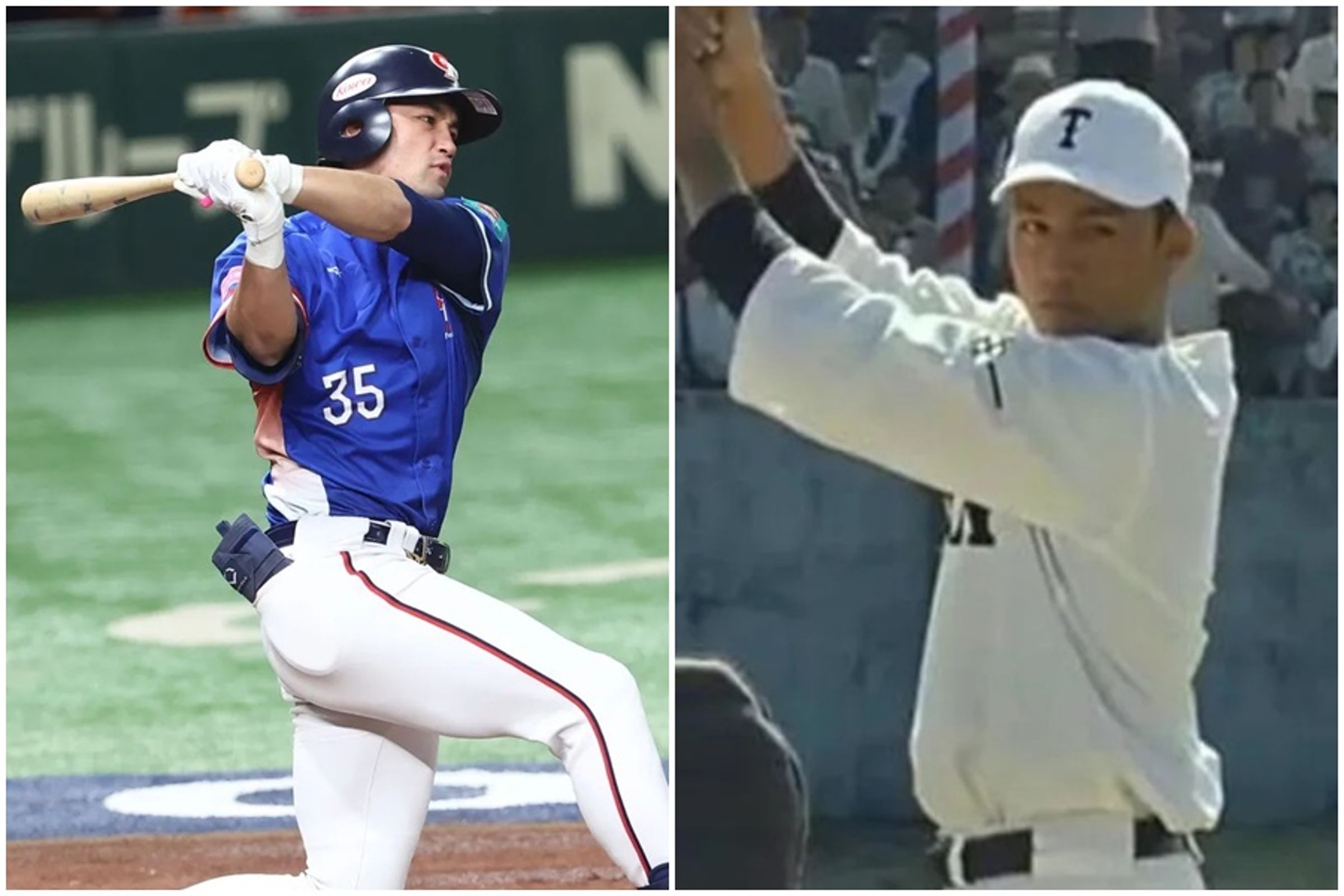 潘傑楷的妻子今（26日）發文澄清，「曹佑寧一直都是《KANO》男主角」，潘傑楷僅是在電影中客串南一中隊王牌投手「森田」。（中華棒協提供、b.tony44 Threads）