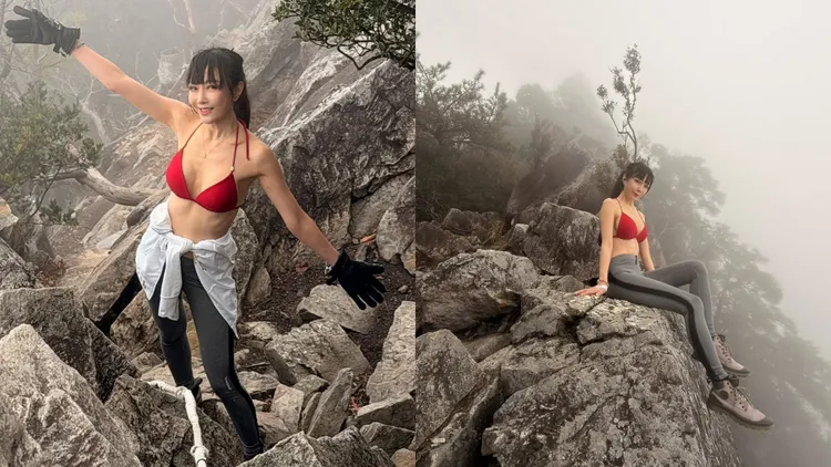 蝴蝶谷瀑布步道爆山難，「凍齡美魔女」胡文英也在社群上痛批，部分商業揪團「風雨無阻」的行銷口號簡直是罔顧人命。（翻攝自胡文英臉書）